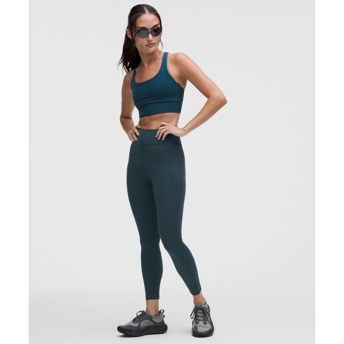 룰루레몬(LULULEMON) 패스트 앤 프리 포 포켓 하이라이즈 타이츠 24inch 업데이트 디자인 *아시아 핏
