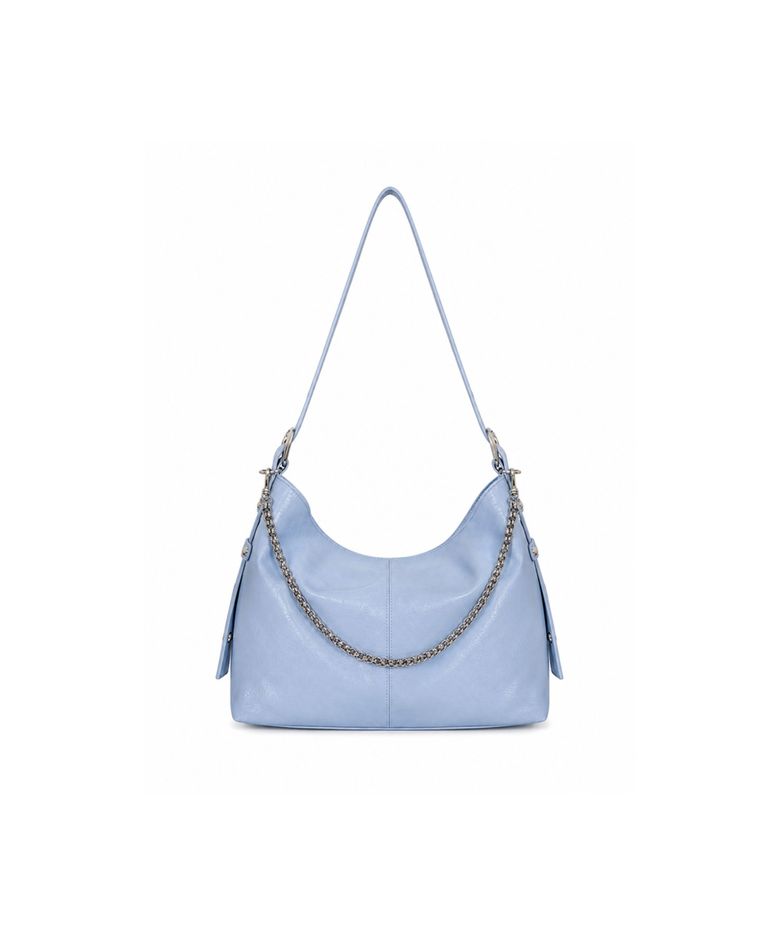 im chic 레더 체인백_blue