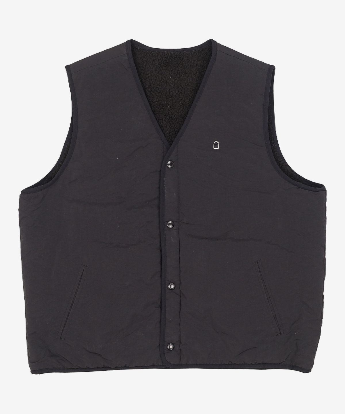 꼬모니노즈(COMONINOZ) 리버시블 플리스 베스트 REV FLEECE VEST LL