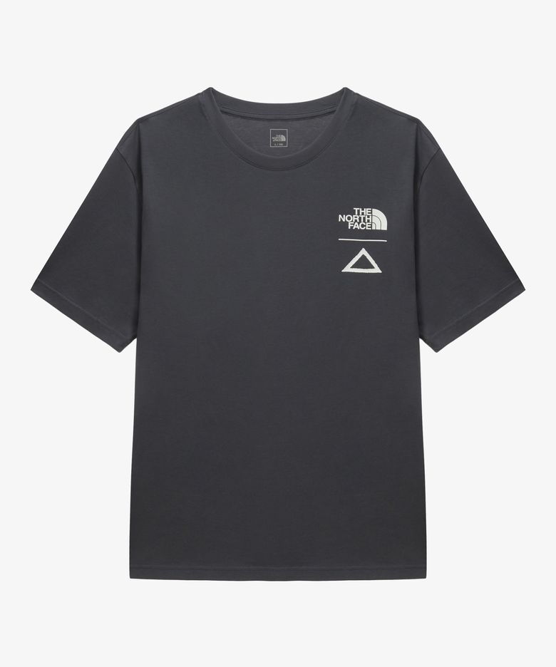 NT7UT98B 한글 반팔 티셔츠 2 CHARCOAL GREY