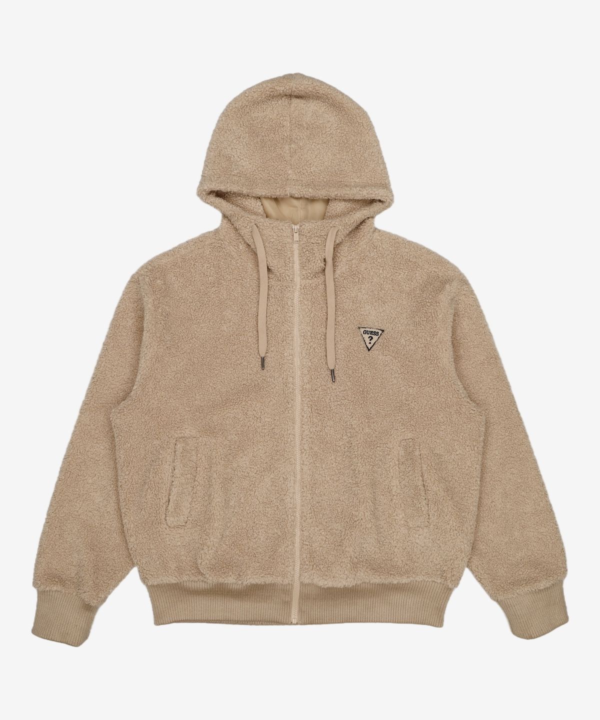 게스(GUESS) 남녀공용  뽀글이 후드 집업 XL