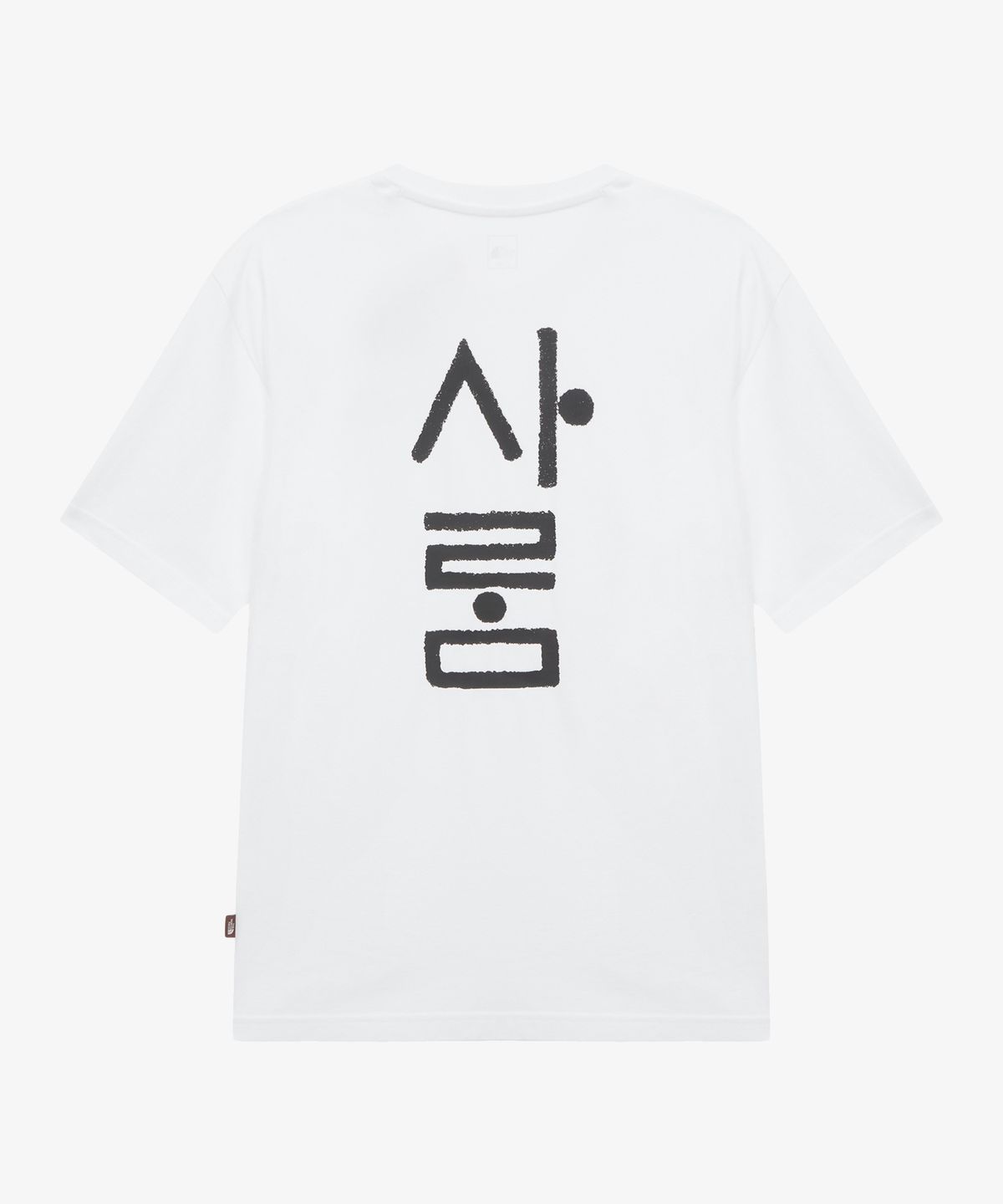 노스페이스(THE NORTH FACE) NT7UT95C 한글 반팔 티셔츠 3 WHITE