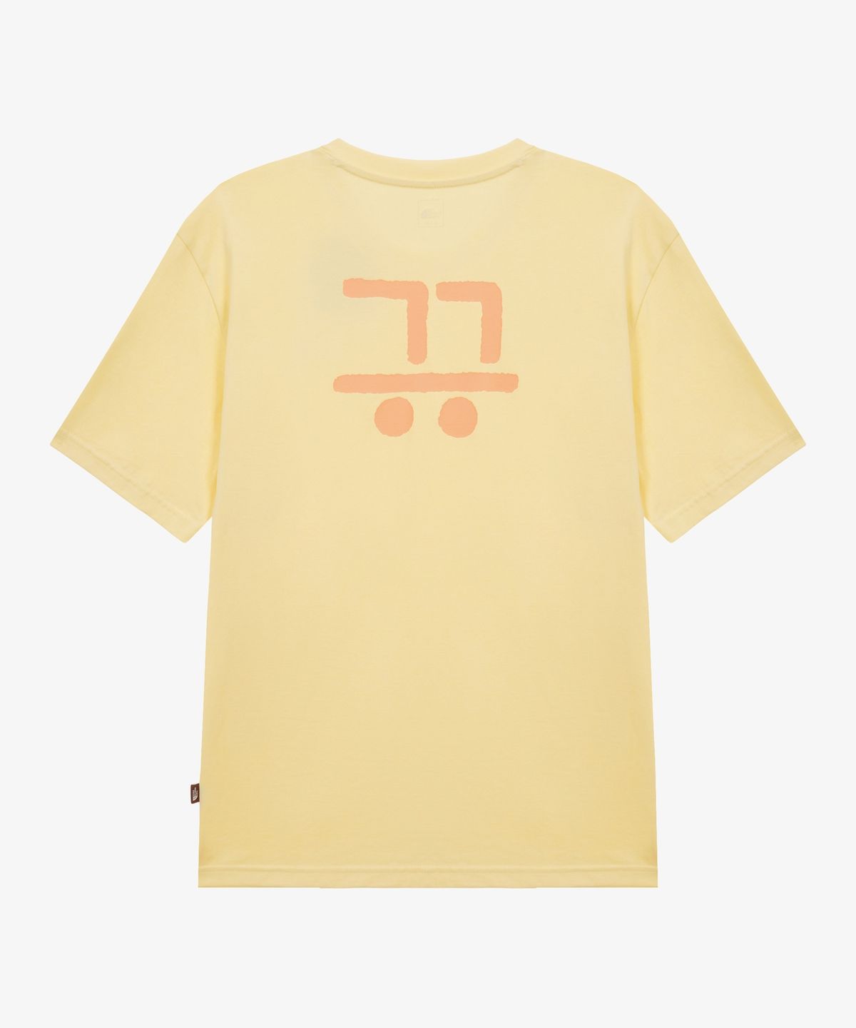 노스페이스(THE NORTH FACE) NT7UT95B 한글 반팔 티셔츠 3 CUSTARD
