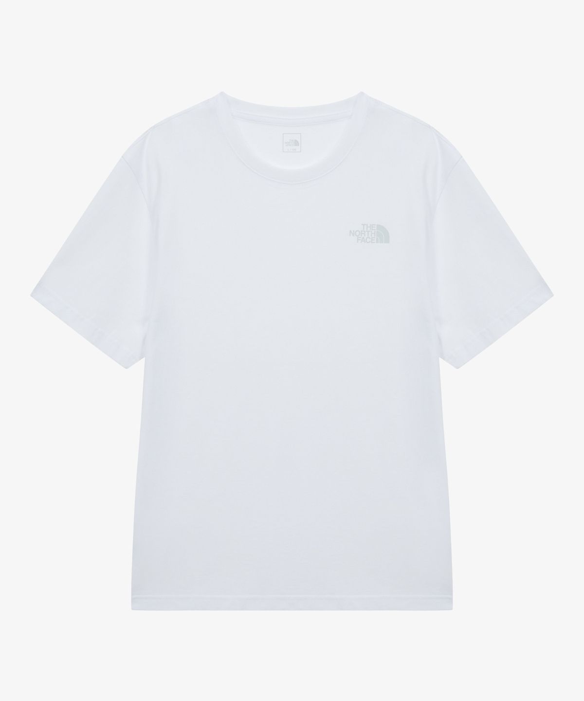 노스페이스(THE NORTH FACE) NT7UT01C 남성 코튼 베이직 반팔티 OFF WHITE