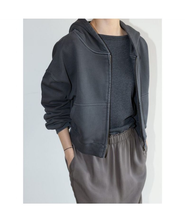 Crop Hoodie Jumper  Ash (TA6739A014)