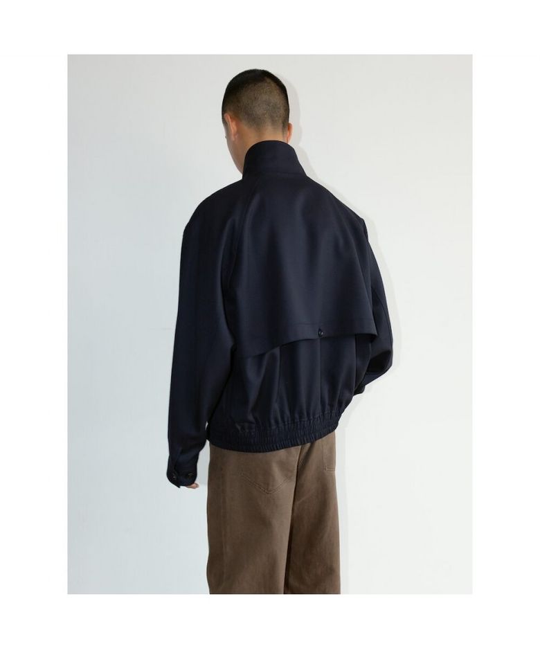 [Unisex] Dustin Wool Blouson  Navy (TA6739U05R)