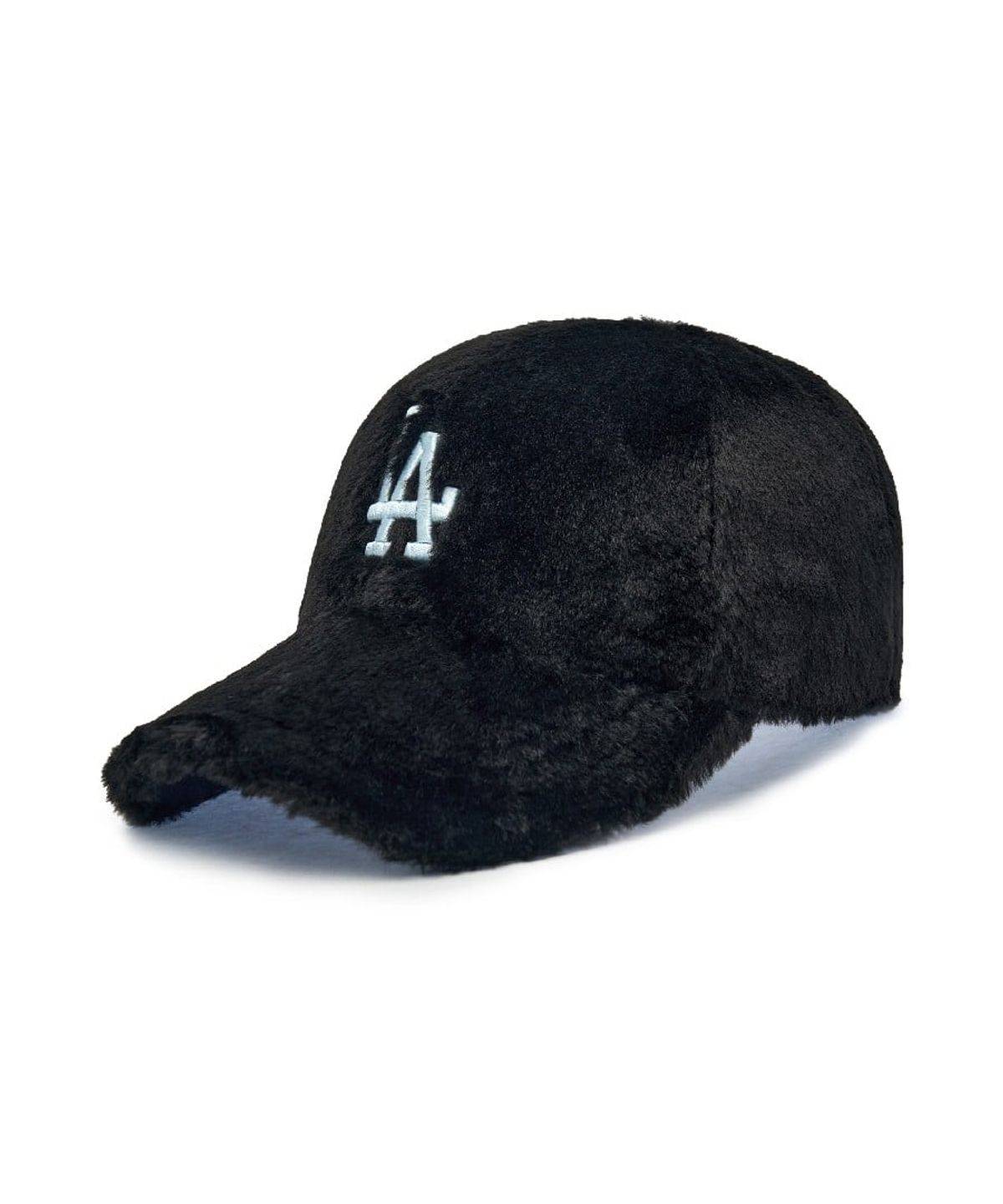 엠엘비(MLB) 페이크 퍼 언스트럭쳐 볼캡 LA (Black)