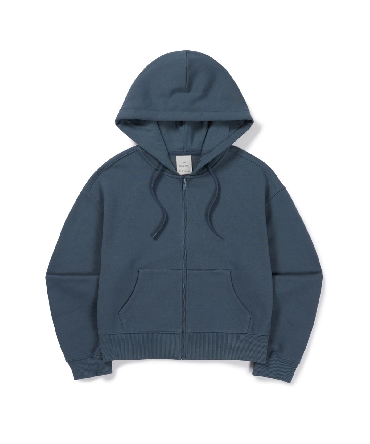 스노우피크 어패럴(SNOWPEAK APPAREL) 약기모 여성 후드 집업 (S26WWFFJ69) Gray Blue