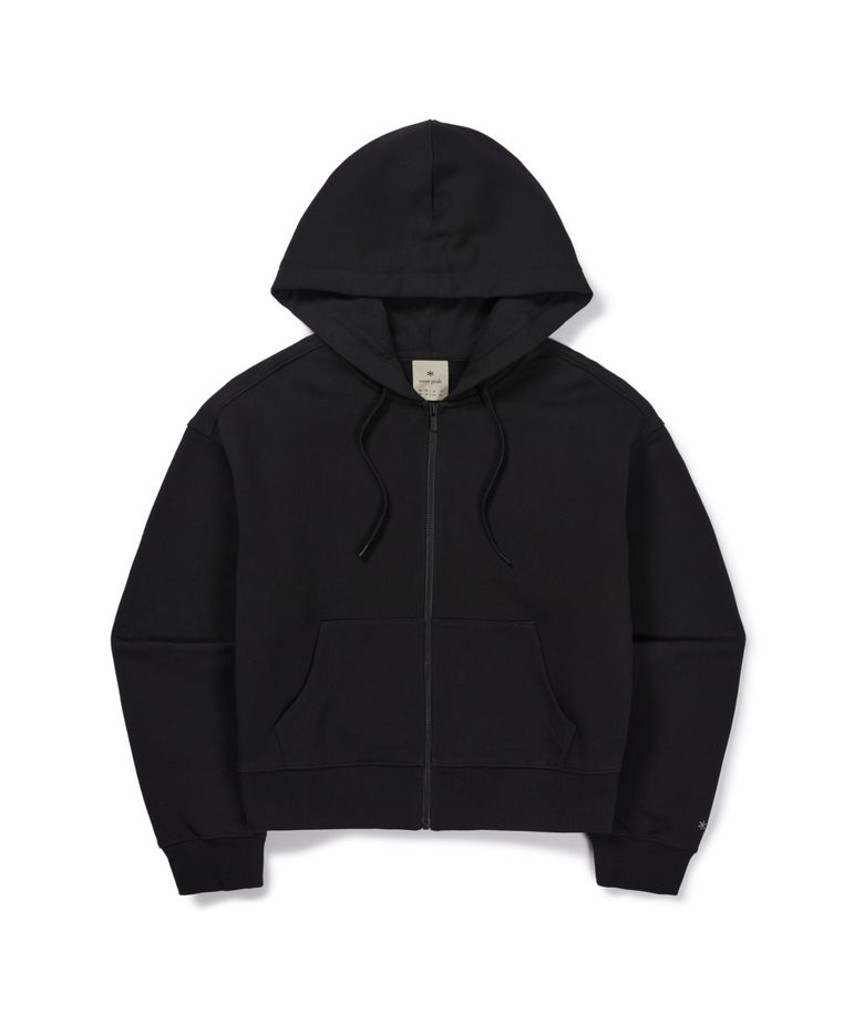 약기모 여성 후드 집업 (S26WWFFJ69) Black