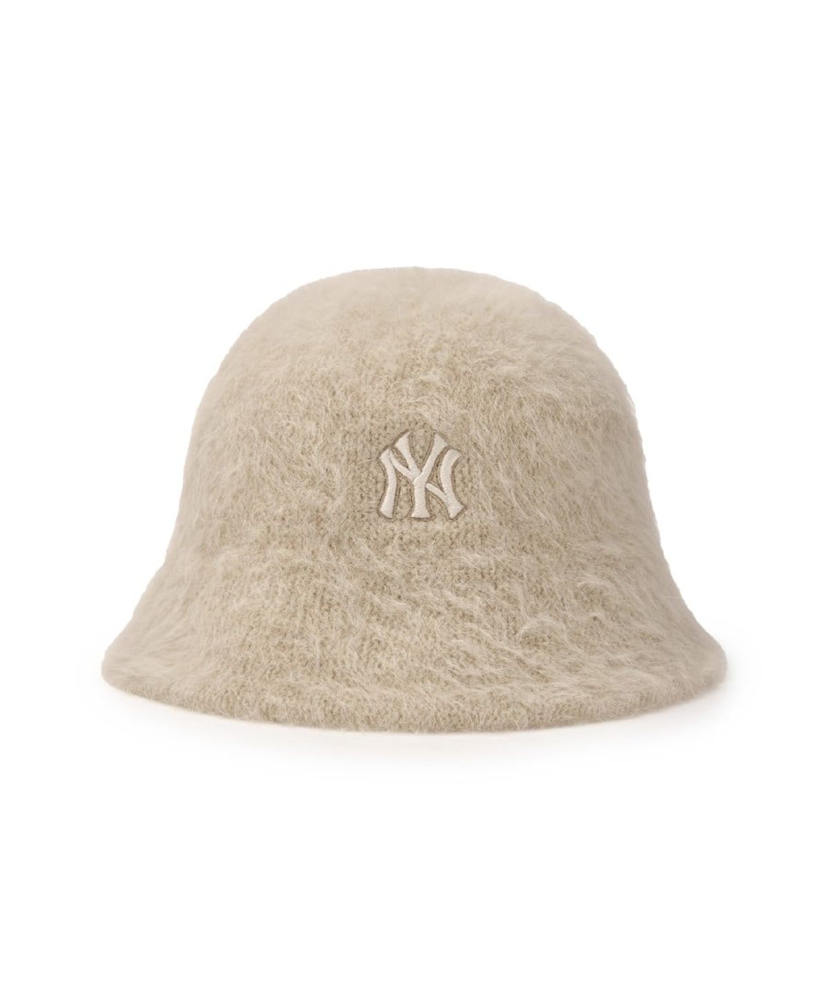 엠엘비(MLB) 베이직 앙고라 니트 돔햇 NY (L.Beige)