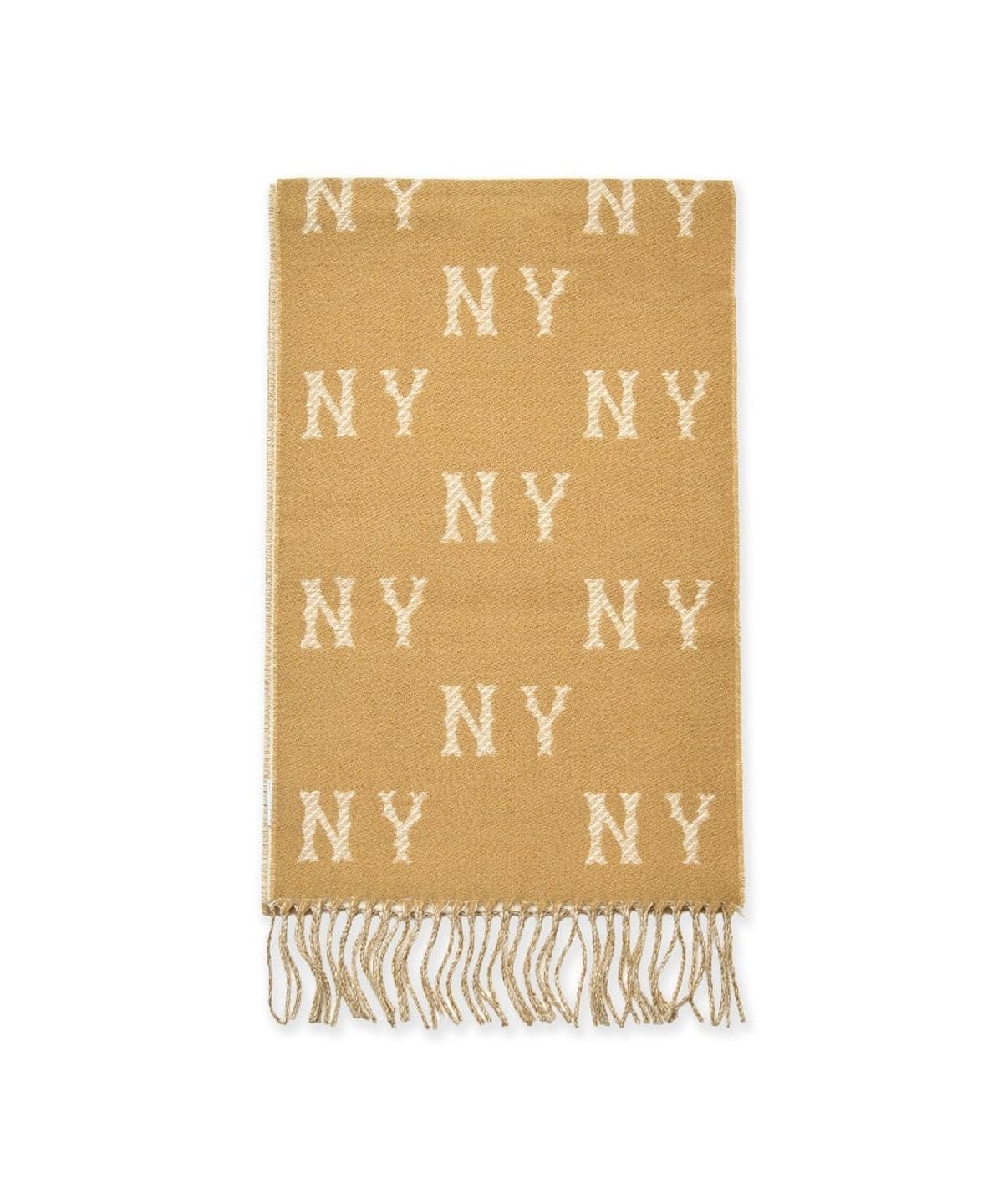 엠엘비(MLB) 모노그램 머플러 NY (Beige)