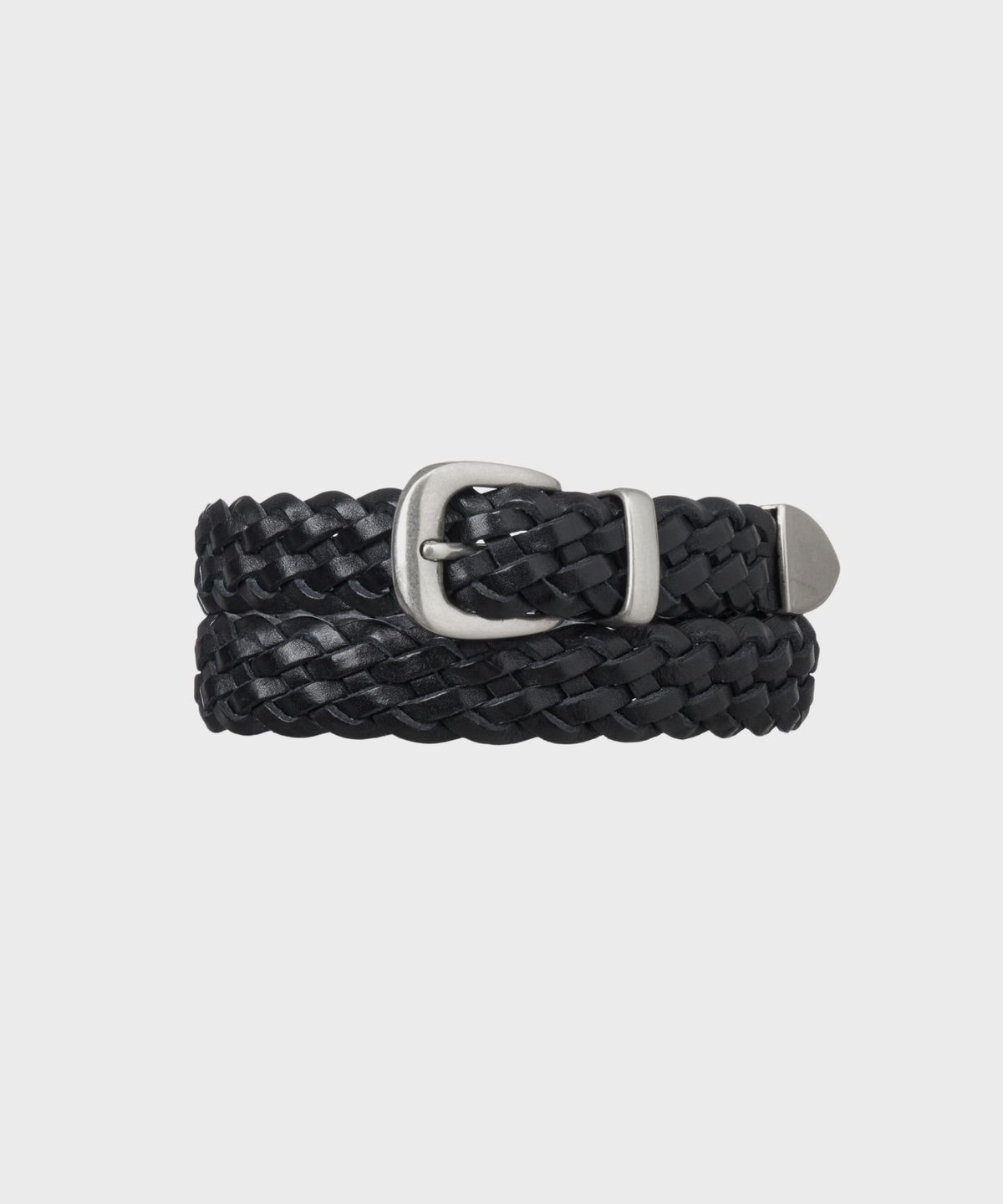 브랜디드(BRANDED) METAL WEAVING BELT [BLACK]