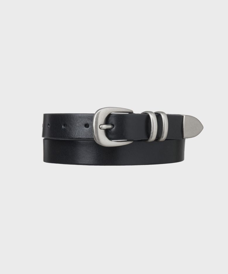 METAL WESTERN BELT [BLACK]
