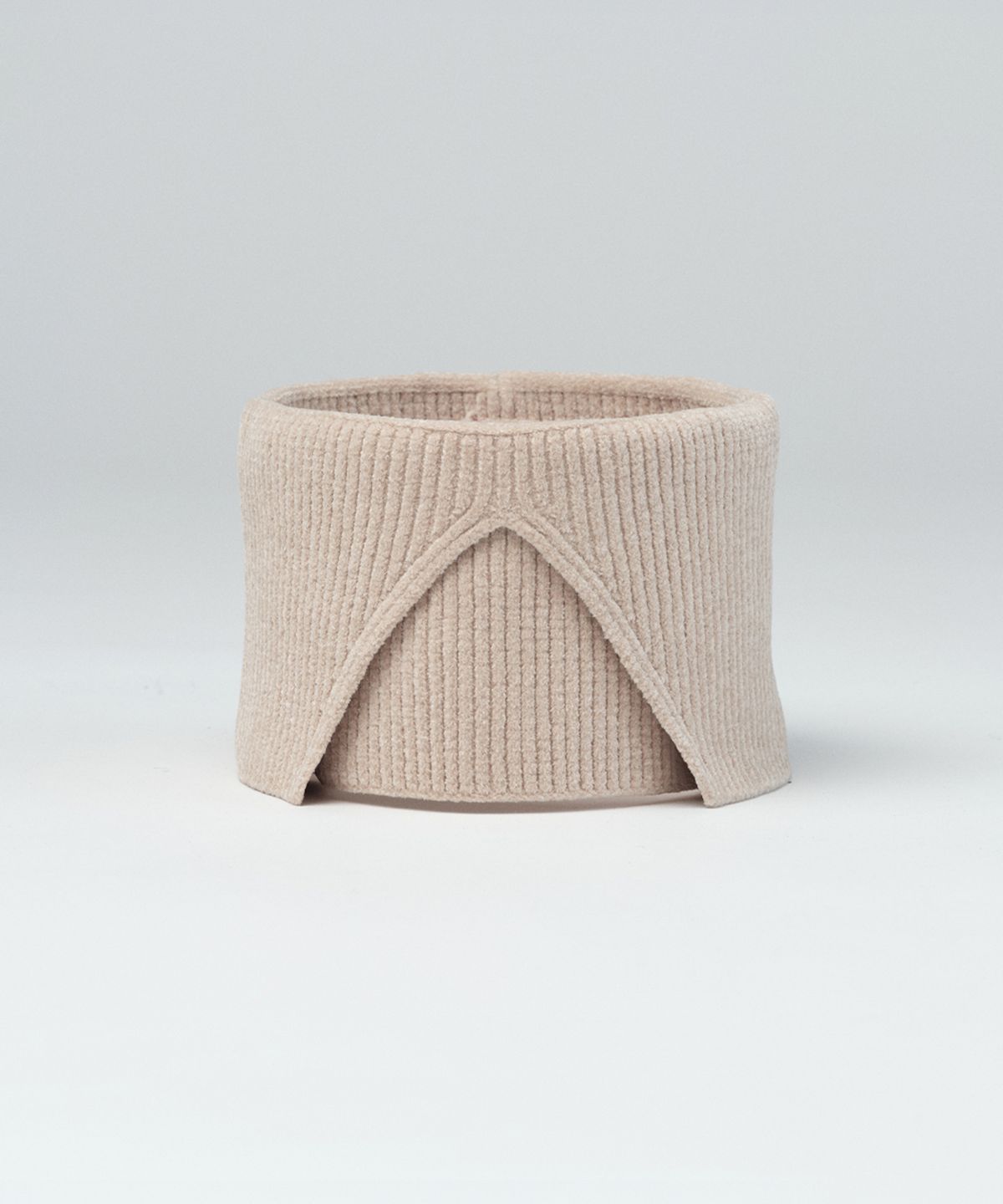 앤드 골프(AND GOLF) High Neck Warmer Solid Ivory