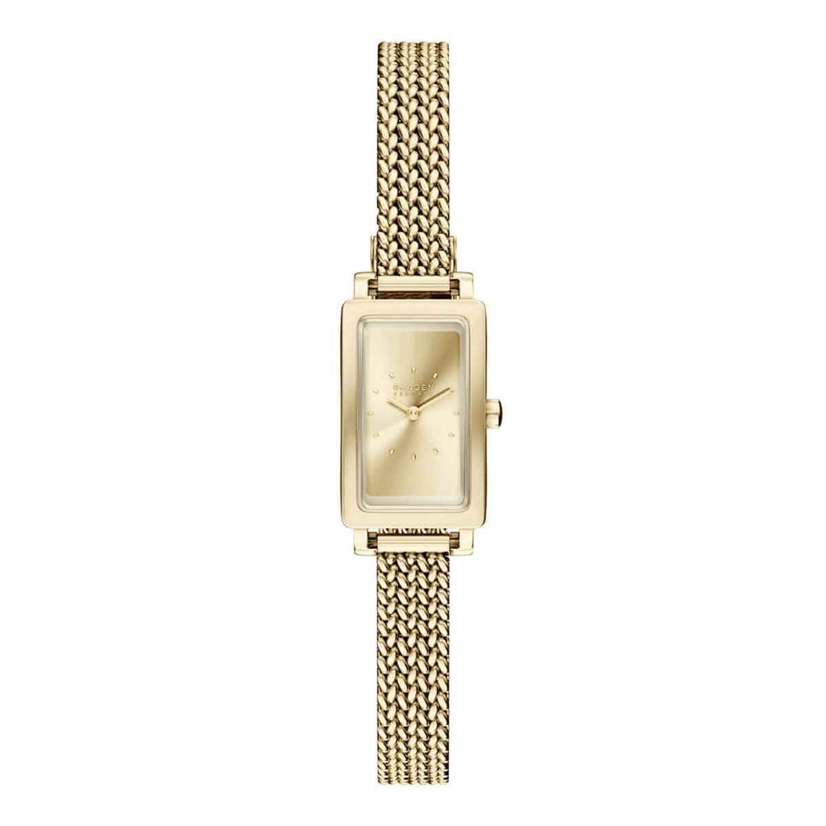 스카겐(SKAGEN) SKW3178 (Hagen) 하겐 스퀘어 여성 메탈시계