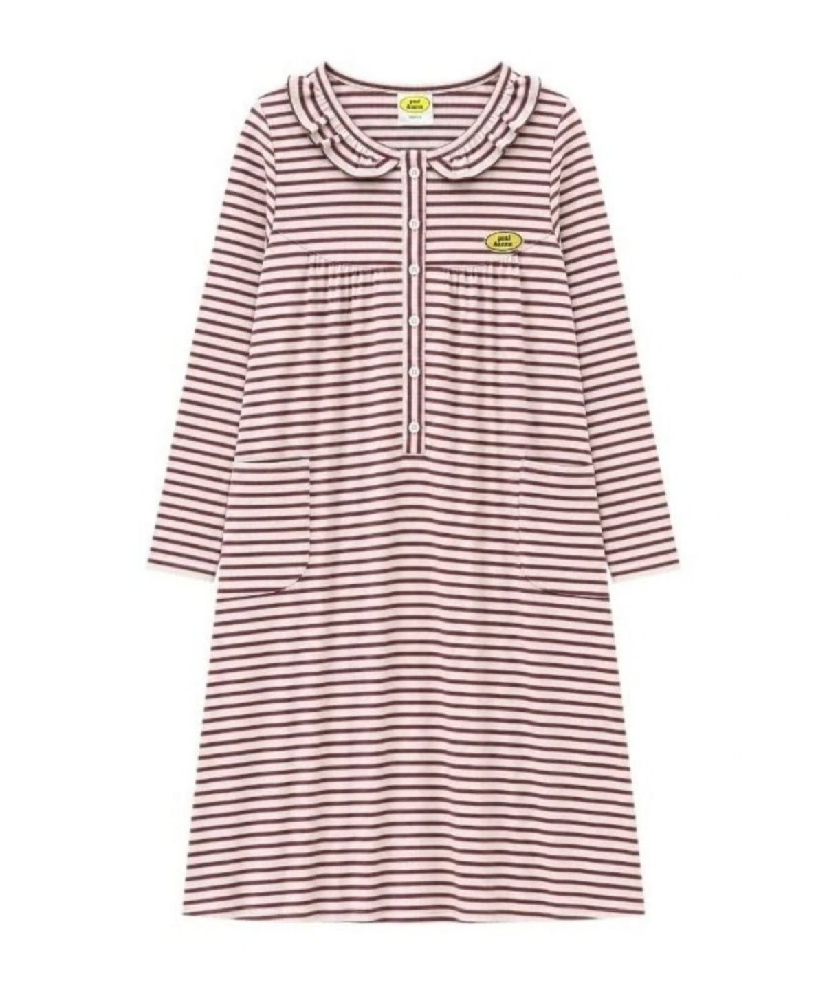 폴앤안나(PAUL&ANNA) 폴앤안나 트릴 비스킷 긴소매 원피스 핑크