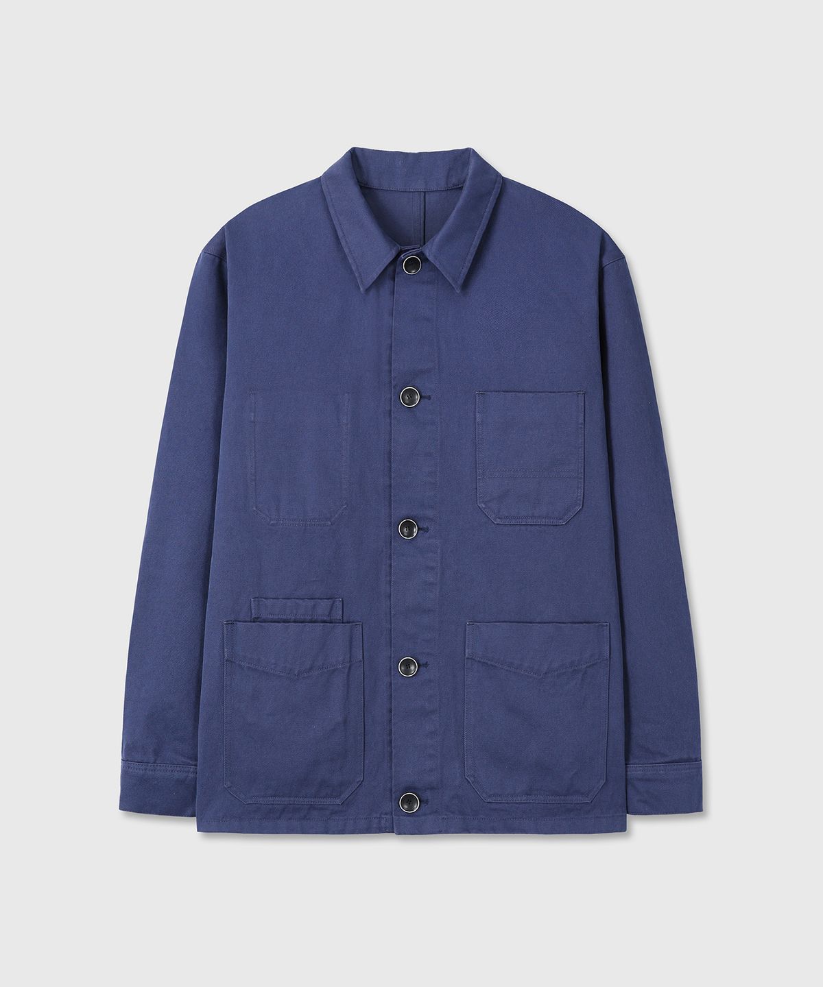 다이브인(DIVEIN) WASHED FRENCH WORK JACKET (BLUE)