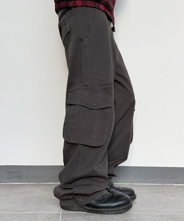 [다이브인 X 패플서] VINTAGE FIELD CARGO PANTS (CHARCOAL)