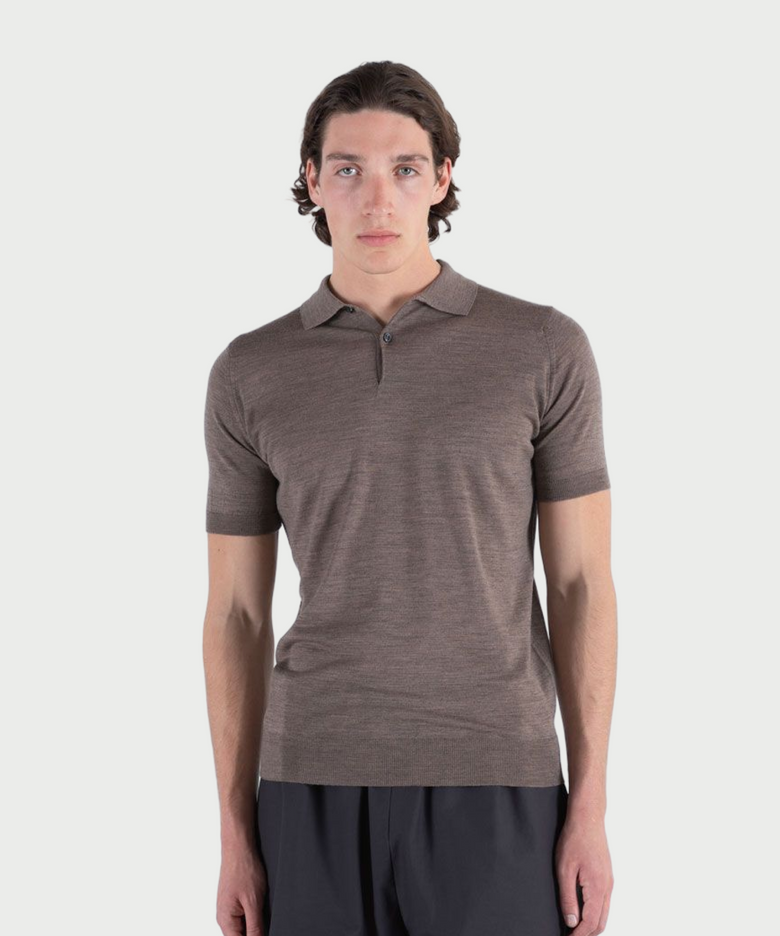 PAYTON Extra Fine Merino Wool Standard Fit Polo Shirt Core 5 Colors
