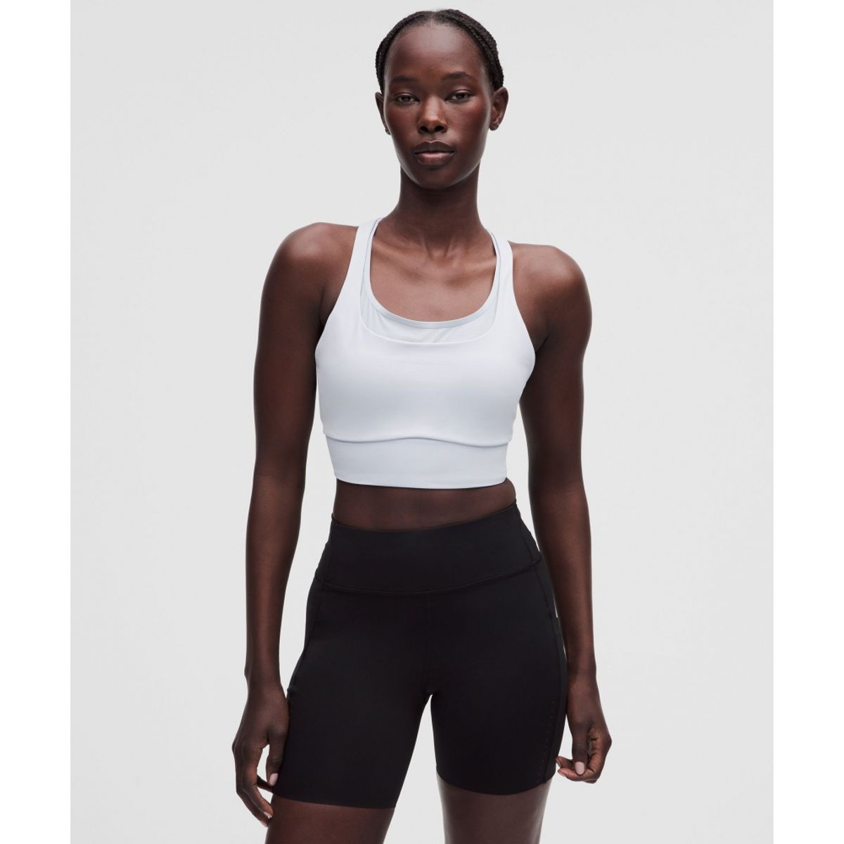 룰루레몬(LULULEMON) 에너지 롱라인 브라 위드 스토리지 에볼브 *미디엄 서포트, B C컵
