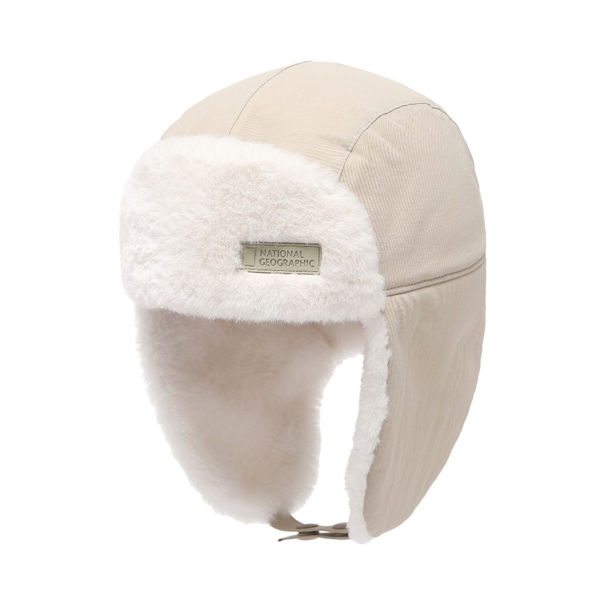 내셔널지오그래픽 키즈(NATIONAL GEOGRAPHIC KIDS) K264KHA080 귀달이 퍼 고소모 V2 BEIGE