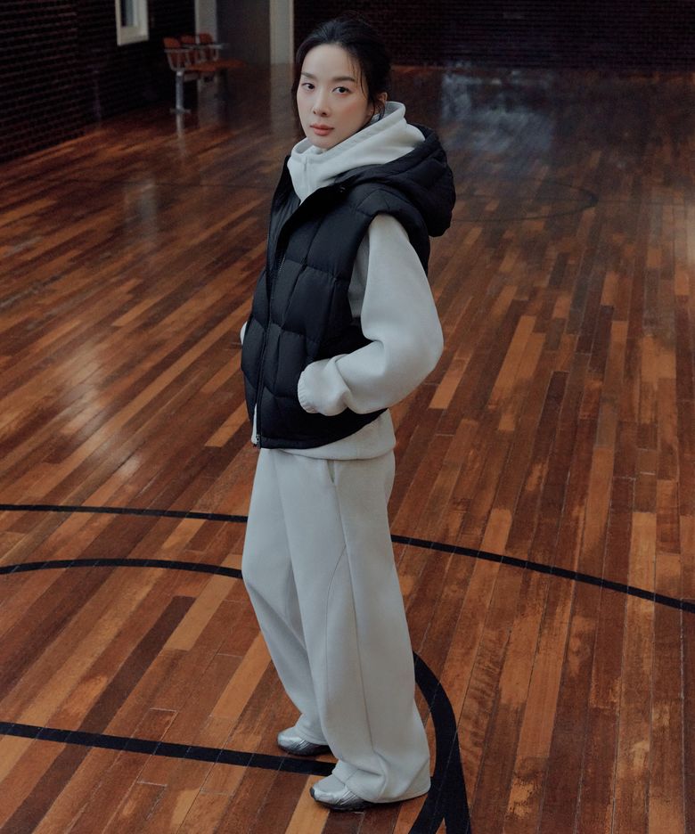 배럴웜 모션 커브 와이드 팬츠
