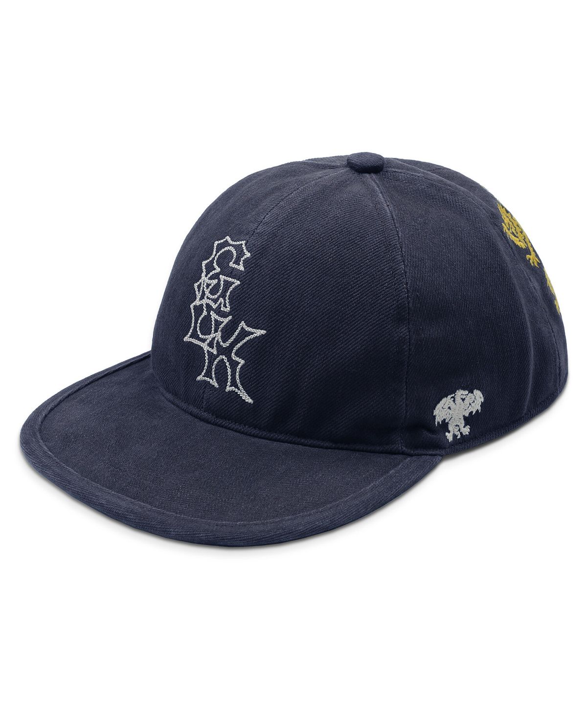 글랙(GLACK) GC089 키마이라 스터디드 워시드 코튼 볼캡 (NAVY)