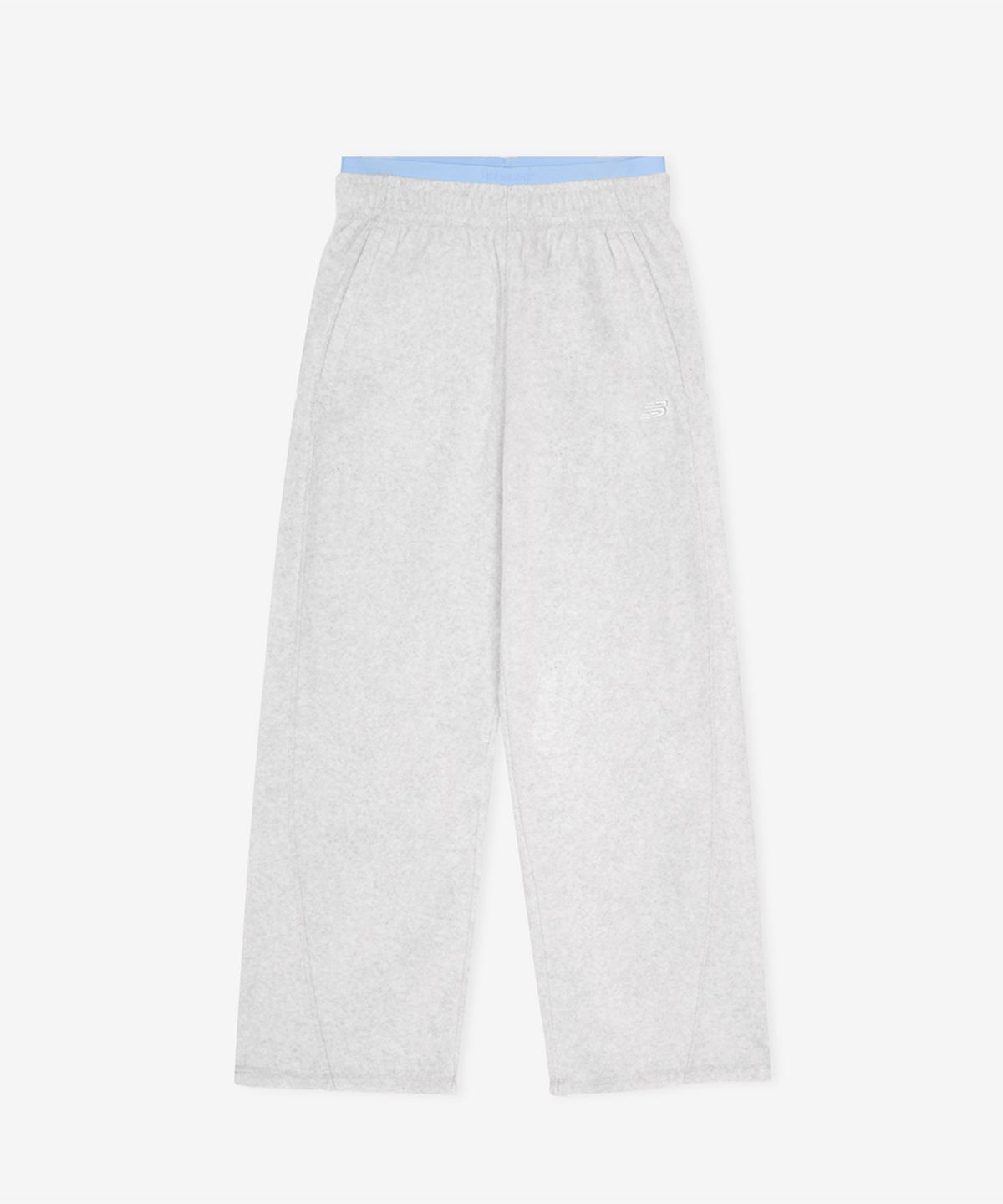 뉴발란스(NEW BALANCE) NBMLG4W952 / WOMEN 코지 플리스 와이드팬츠 (L/GRAY)