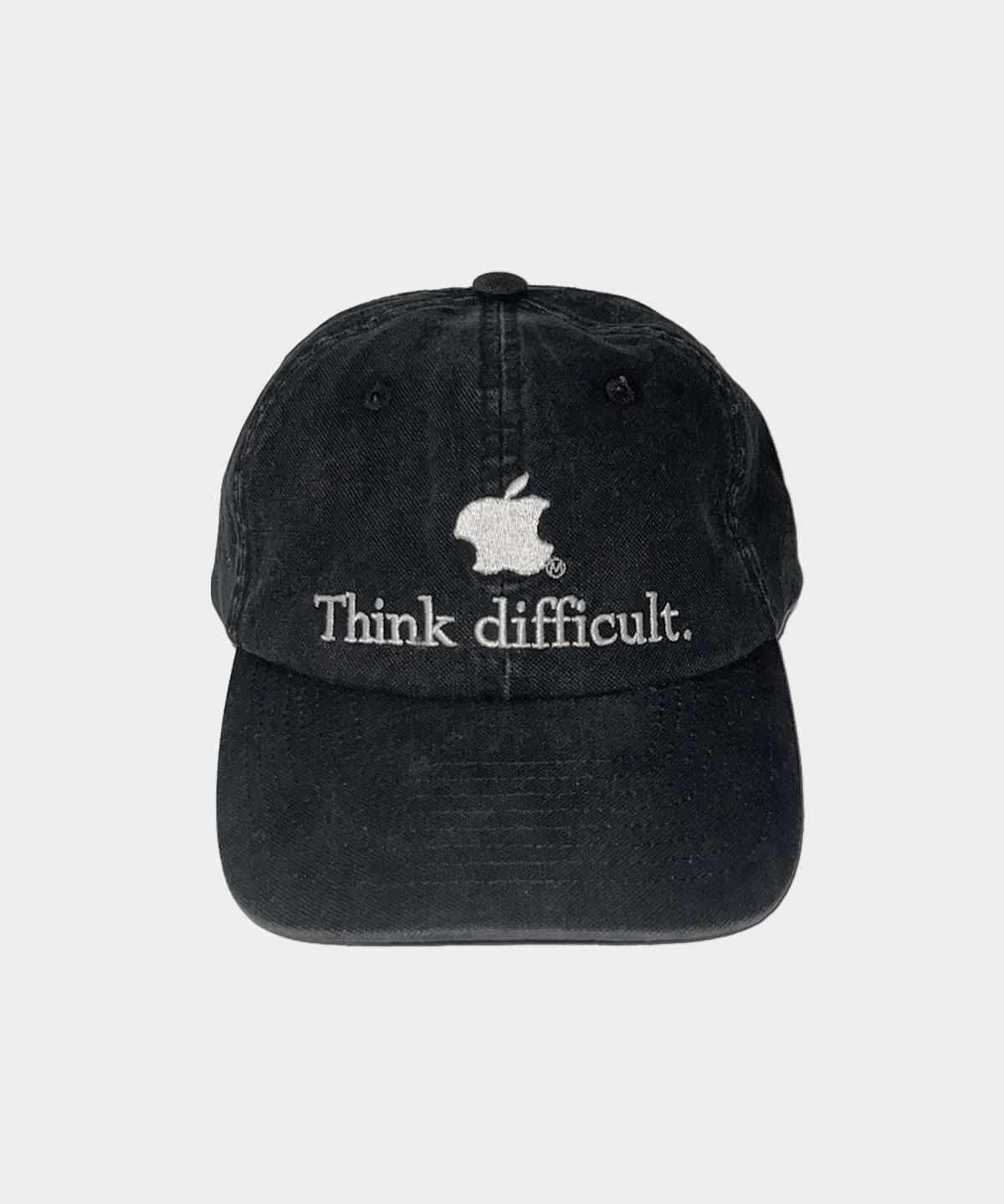 마스컴퍼니(MASCOMPANY) Think difficult Cap - Black