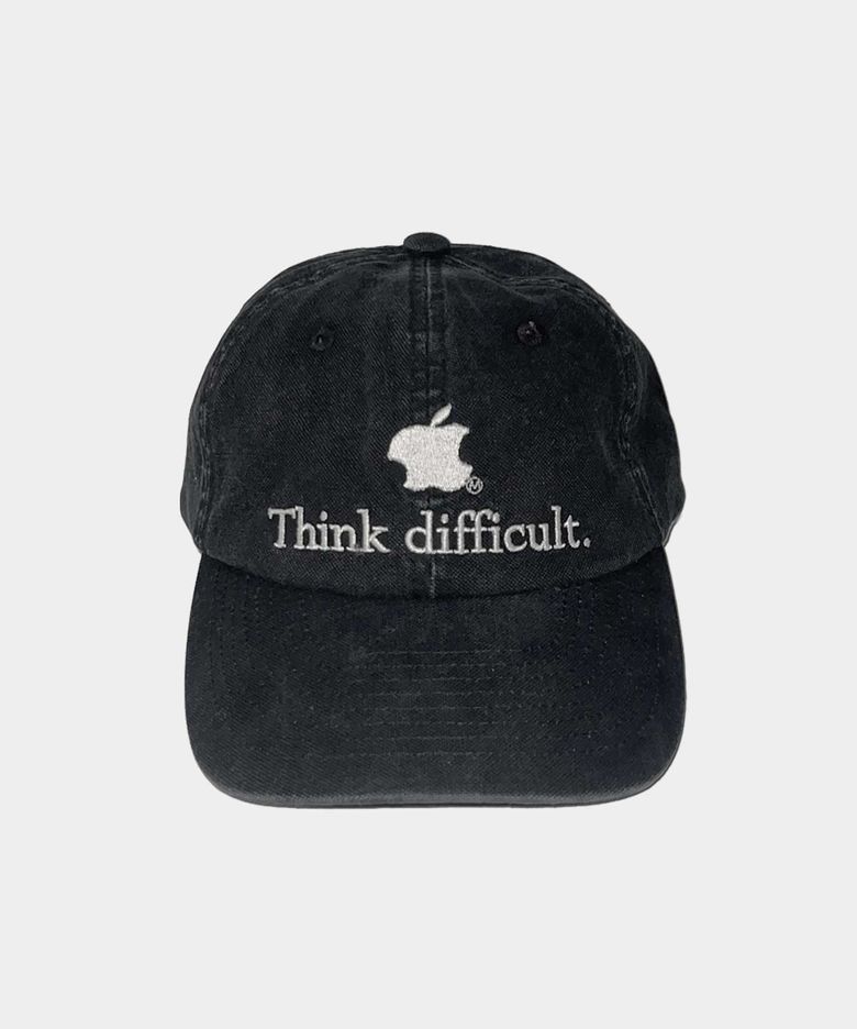 Think difficult Cap - Black