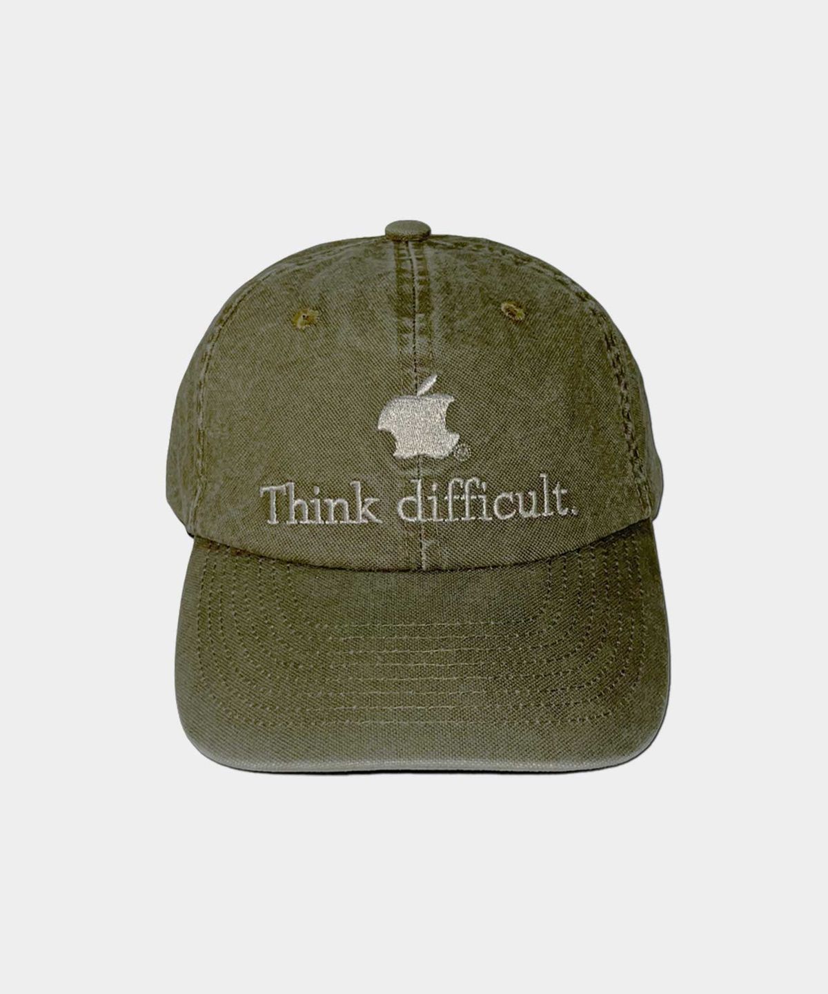 마스컴퍼니(MASCOMPANY) Think difficult Cap - khaki