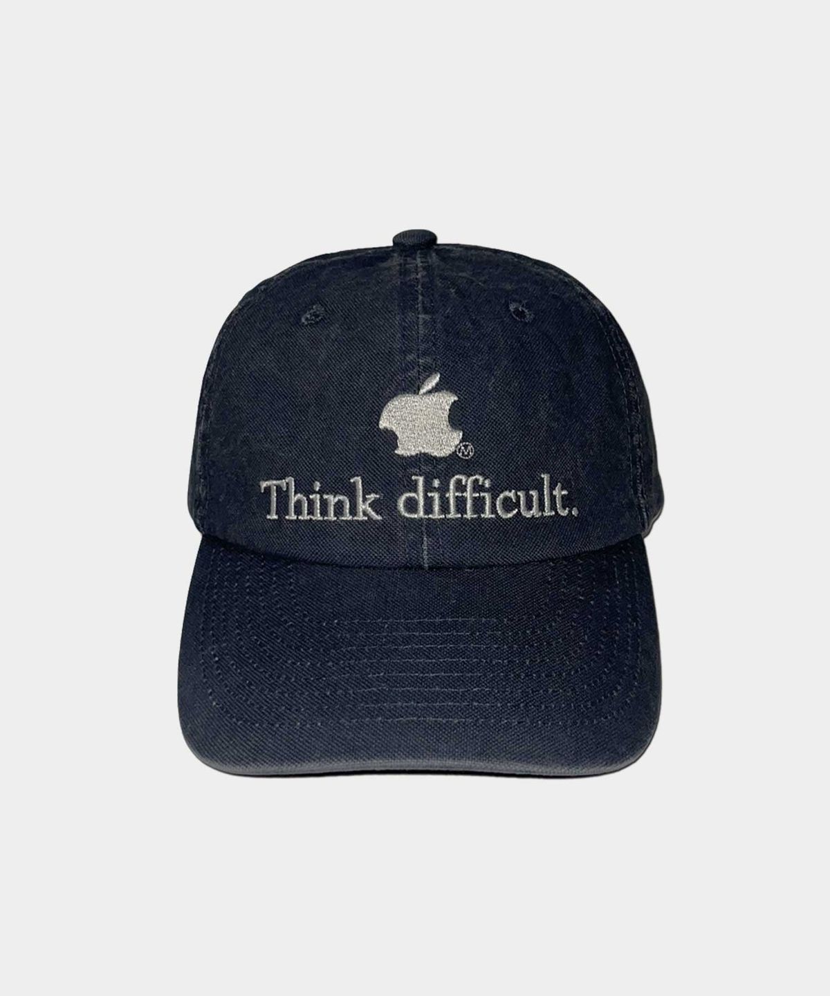 마스컴퍼니(MASCOMPANY) Think difficult Cap - Navy