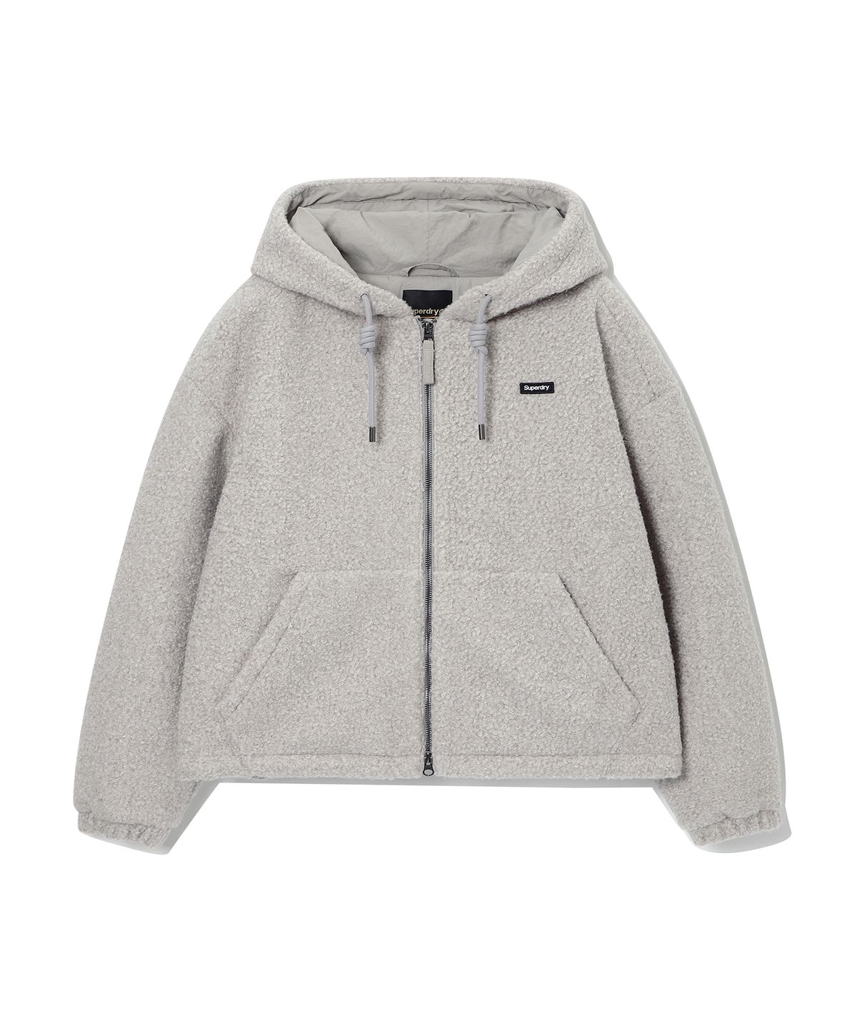 슈퍼드라이(SUPERDRY) 우먼스 코지쉘 자켓 실버그레이 SDFJWFQ03SVG