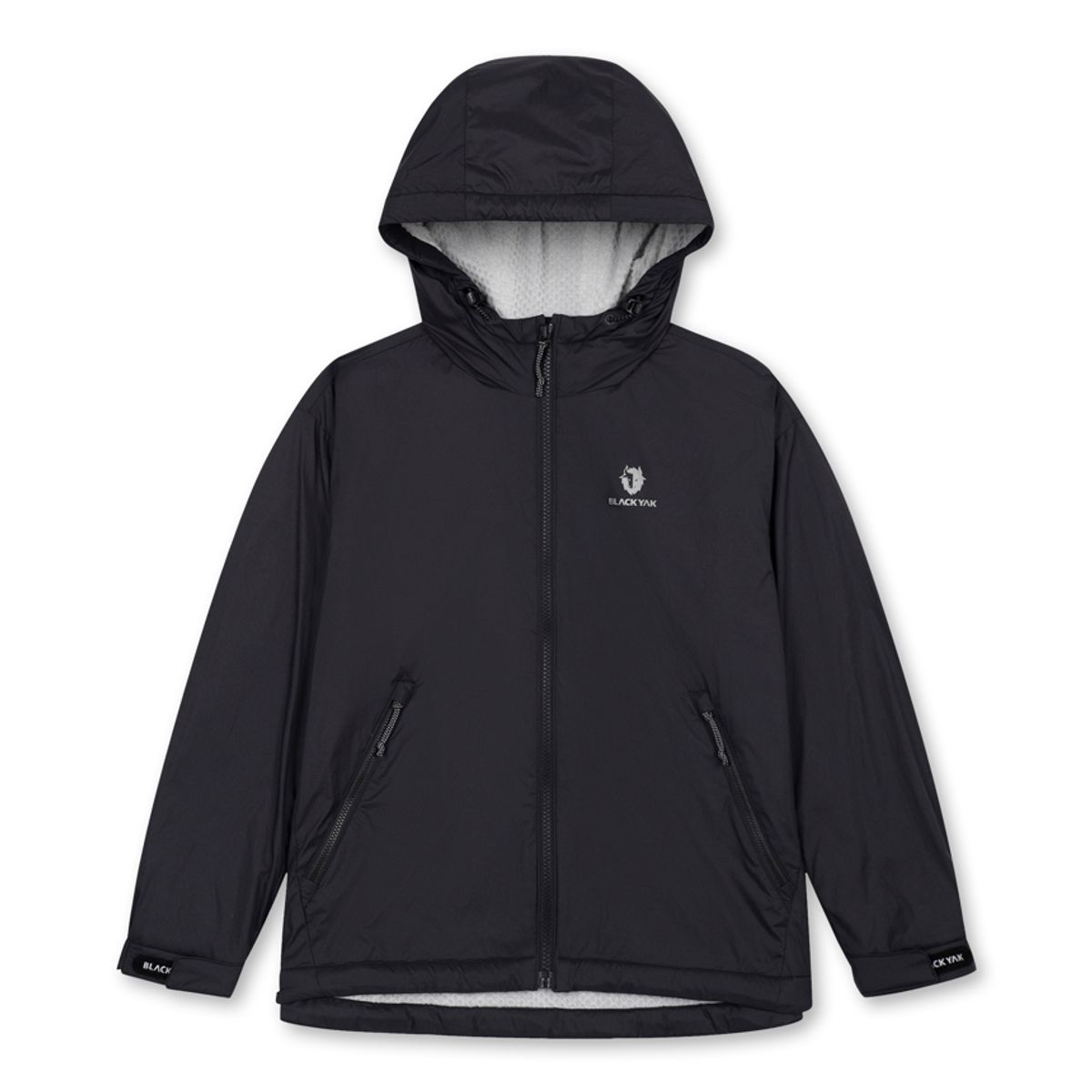 블랙야크 키즈(BLACK YAK KIDS) 미드레이어 기모메쉬 안감 자켓_BK