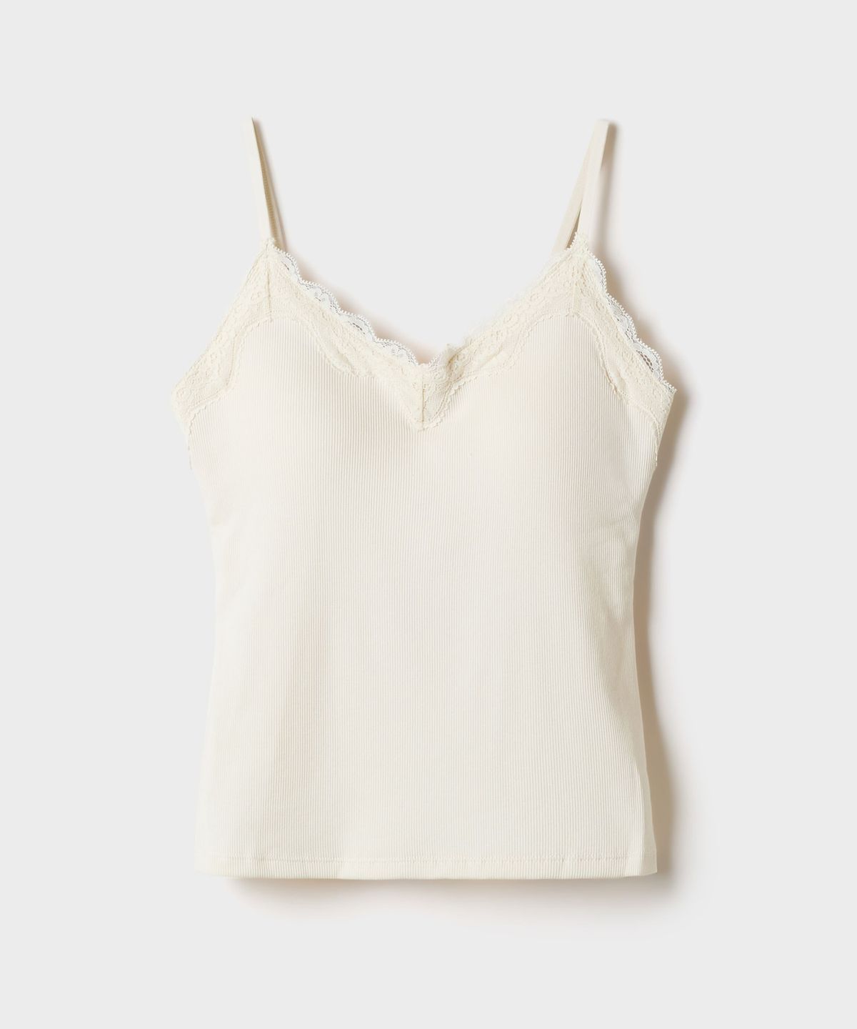 스파오(SPAO) [BRA-IN] (기모) 캡내장 레이스 브이넥 나시_SPRNG4TA01