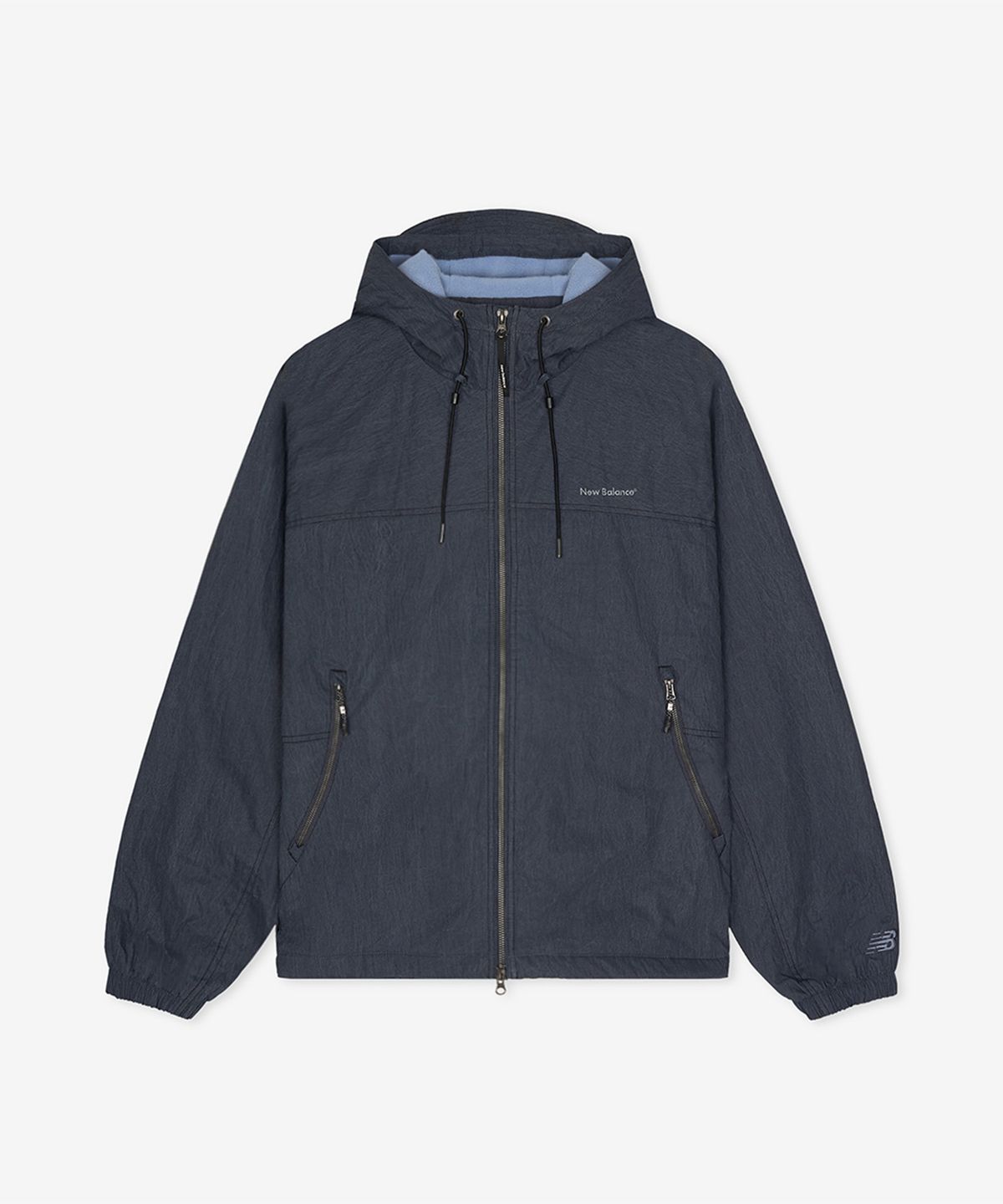 뉴발란스(NEW BALANCE) NBNAG41923 / UNI 헤리티지 이너 플리스 우븐 자켓 (A/INDIGO)