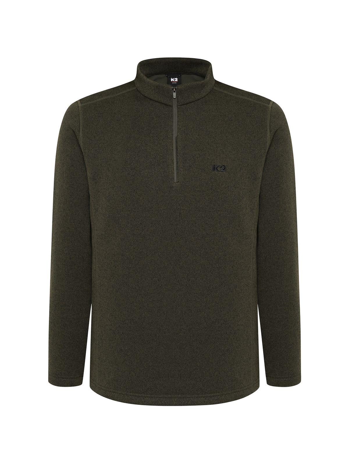 케이투(K2) FLYHIKE 테크 써멀 집업 티셔츠_OLIVE KHAKI_KMW26235HW