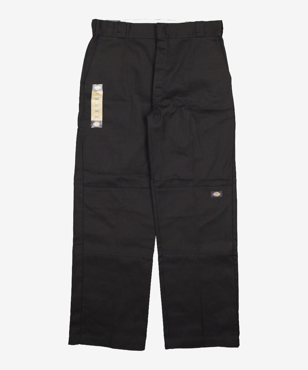 디키즈(DICKIES) 더블니 85283 루즈핏 워크팬츠 Black 36