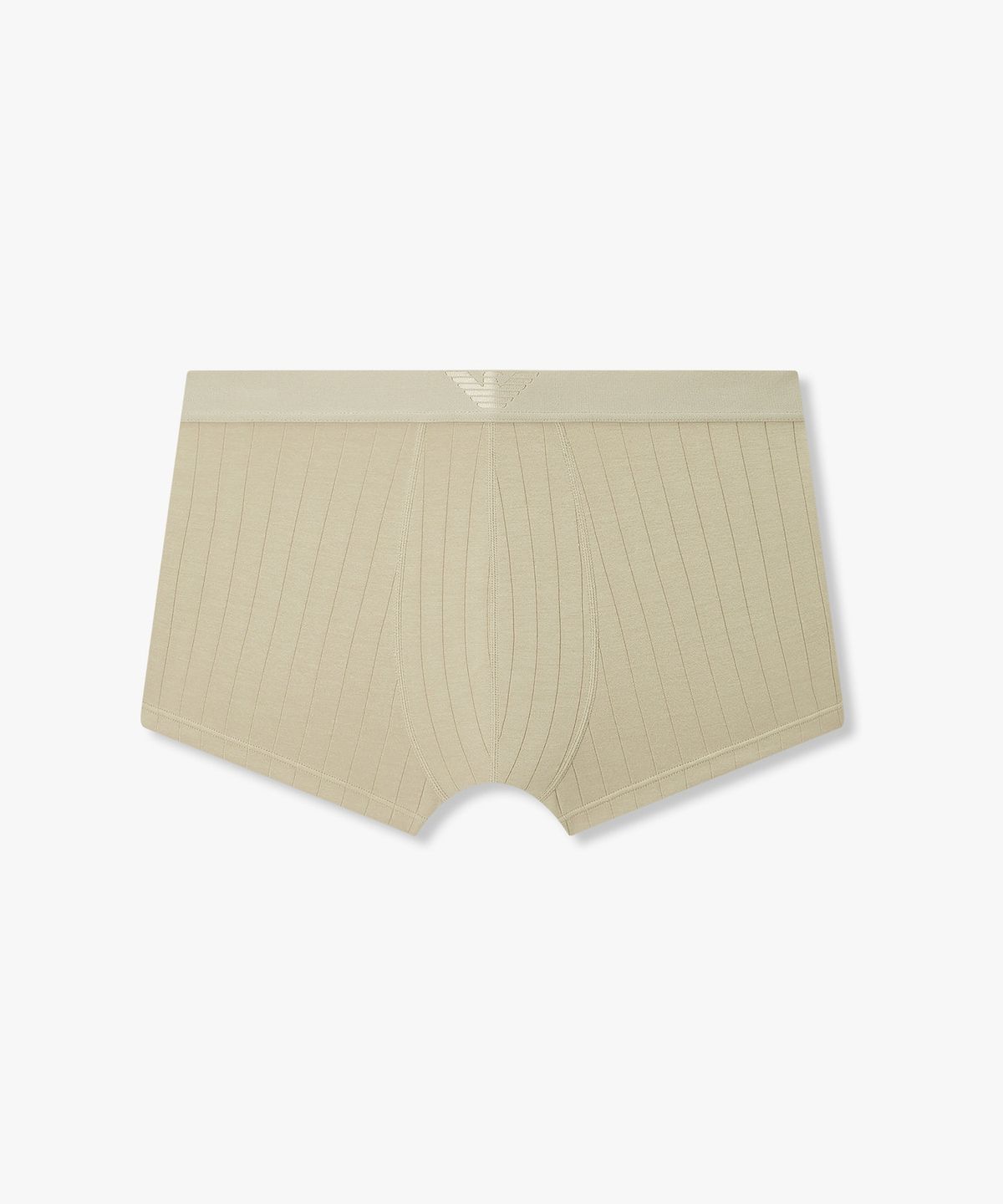 엠포리오 아르마니 언더웨어(EMPORIO ARMANI UNDERWEAR) 남성 로고 밴딩 스트라이프 드로즈_카키 베이지_0816312074