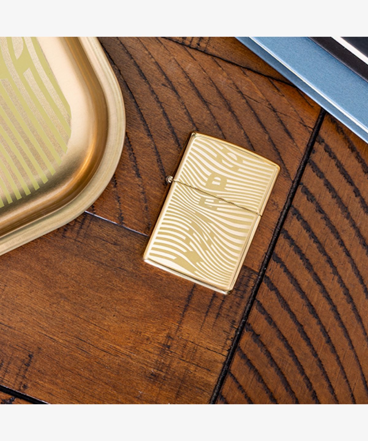 지포(ZIPPO) 47300 지포 일루전 라이터 앤 롤링 트레이