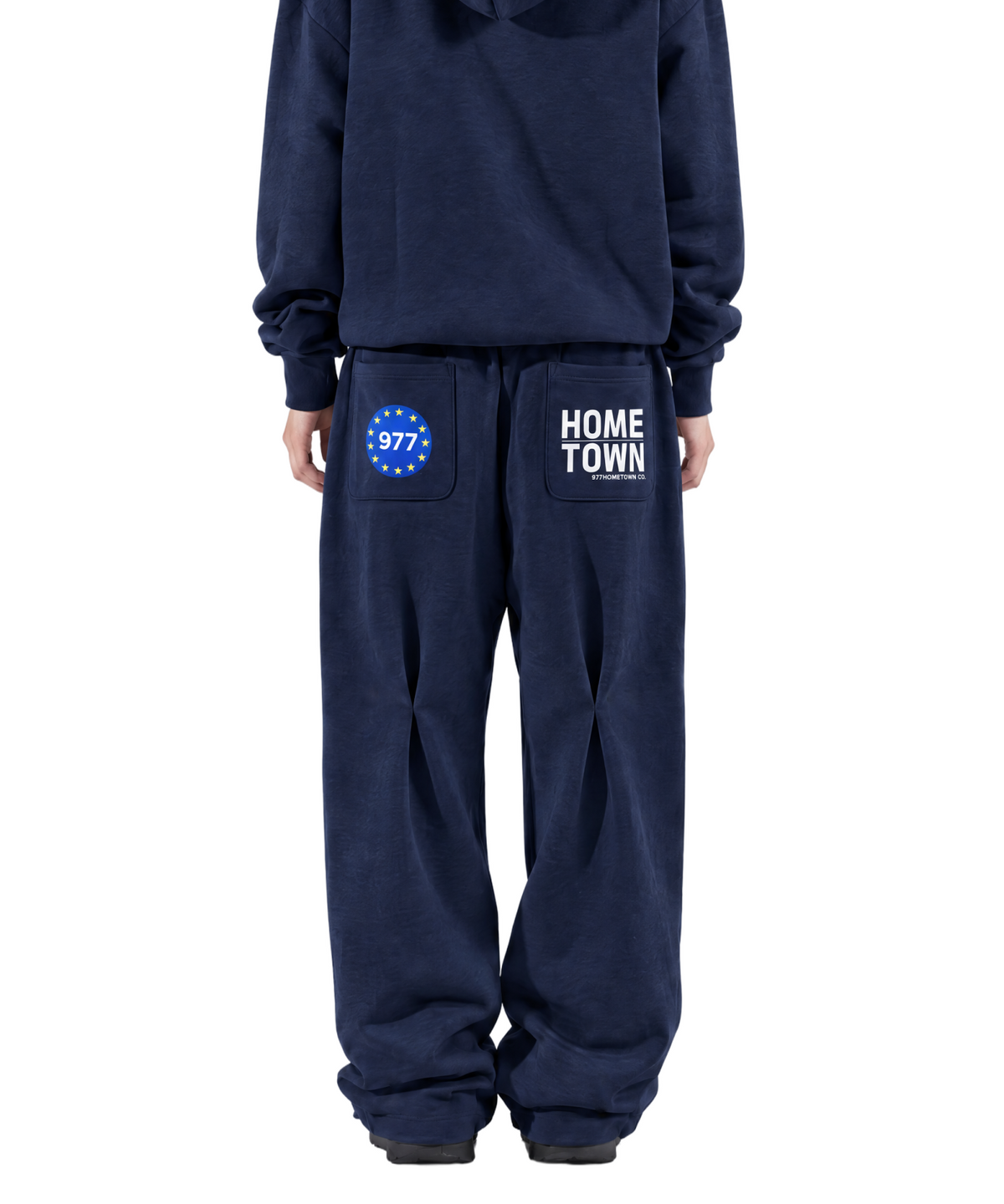 977홈타운(977HOMETOWN) Above Sea Level 0.24 977euro pants (navy)