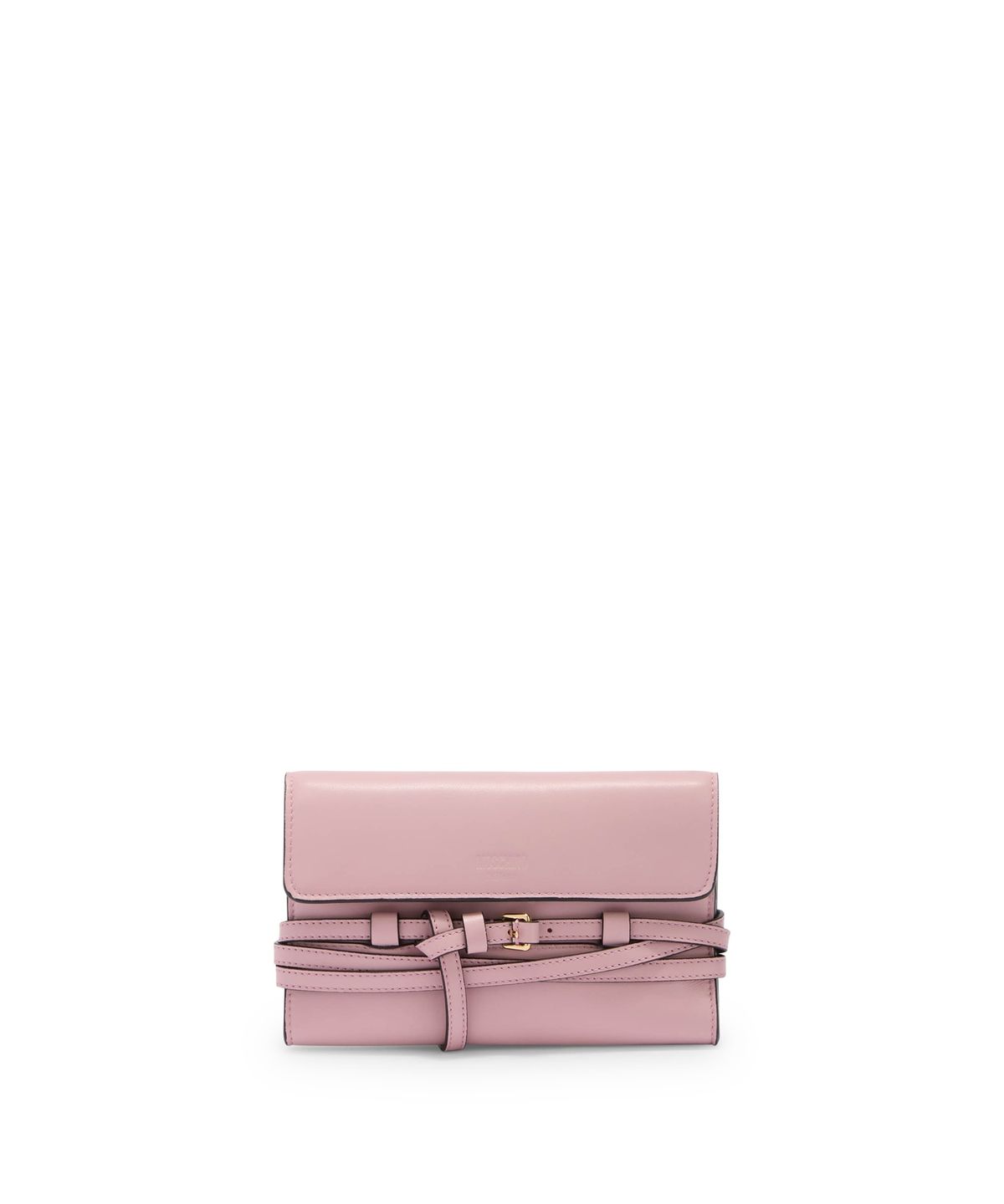 모스키노(MOSCHINO) 타이 미 레더 체인 월렛백 Pink