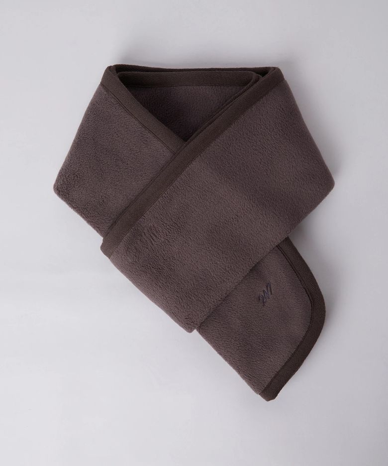 POLARTEC 플리스 머플러 BROWN