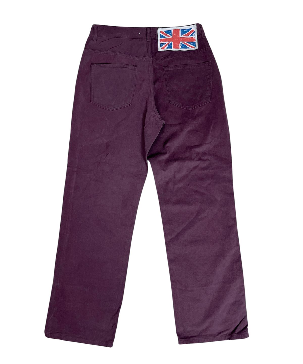스케이터락(SK8ER ROCK) Brit Cotton Wide Pants (Wine)