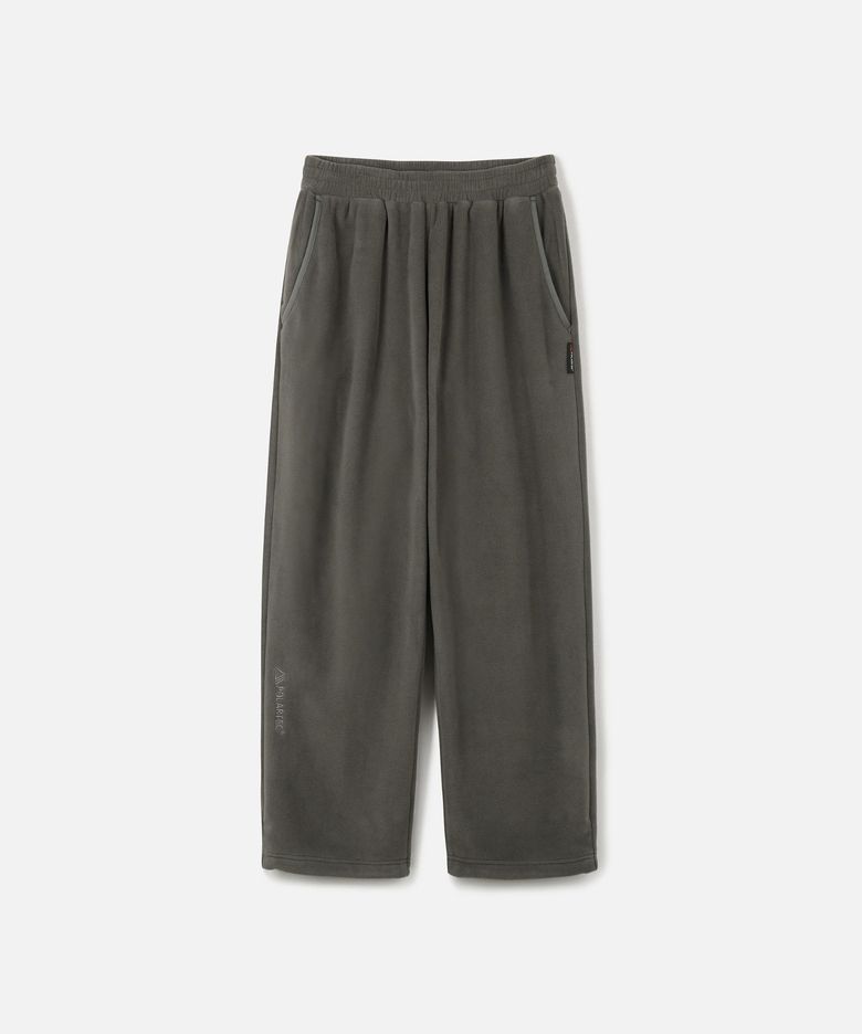 POLARTEC 플리스 와이드 팬츠 CHARCOAL