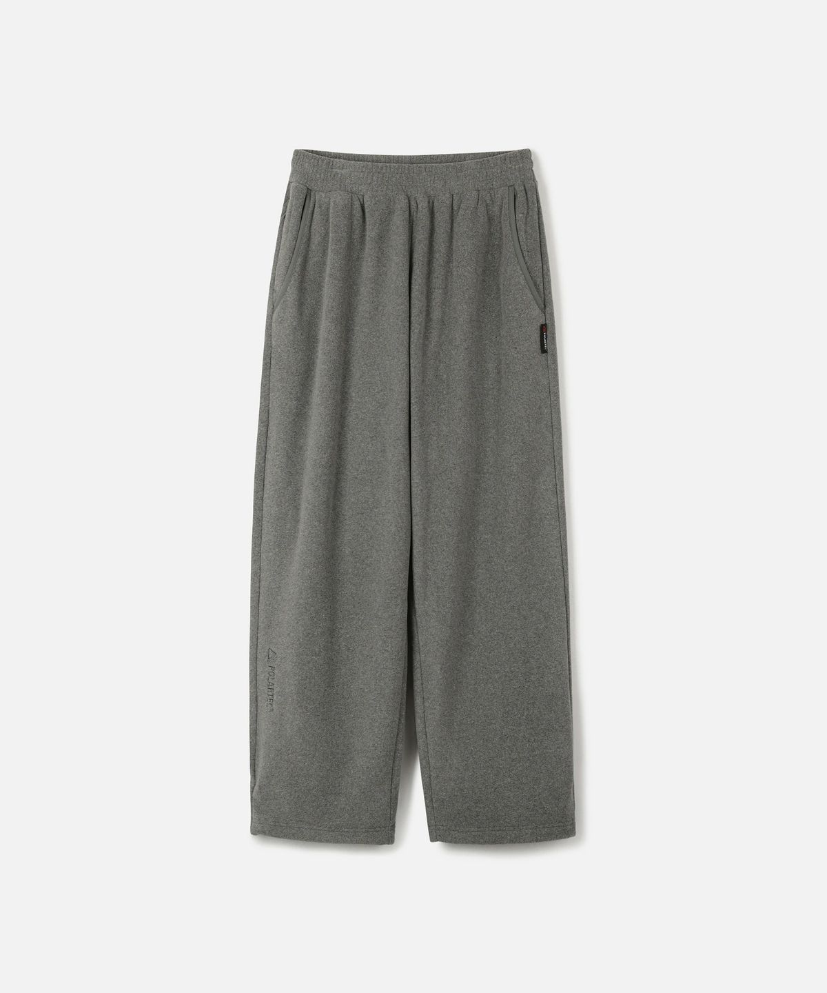 247시리즈(247SERIES) POLARTEC 플리스 와이드 팬츠 MELANGE GRAY