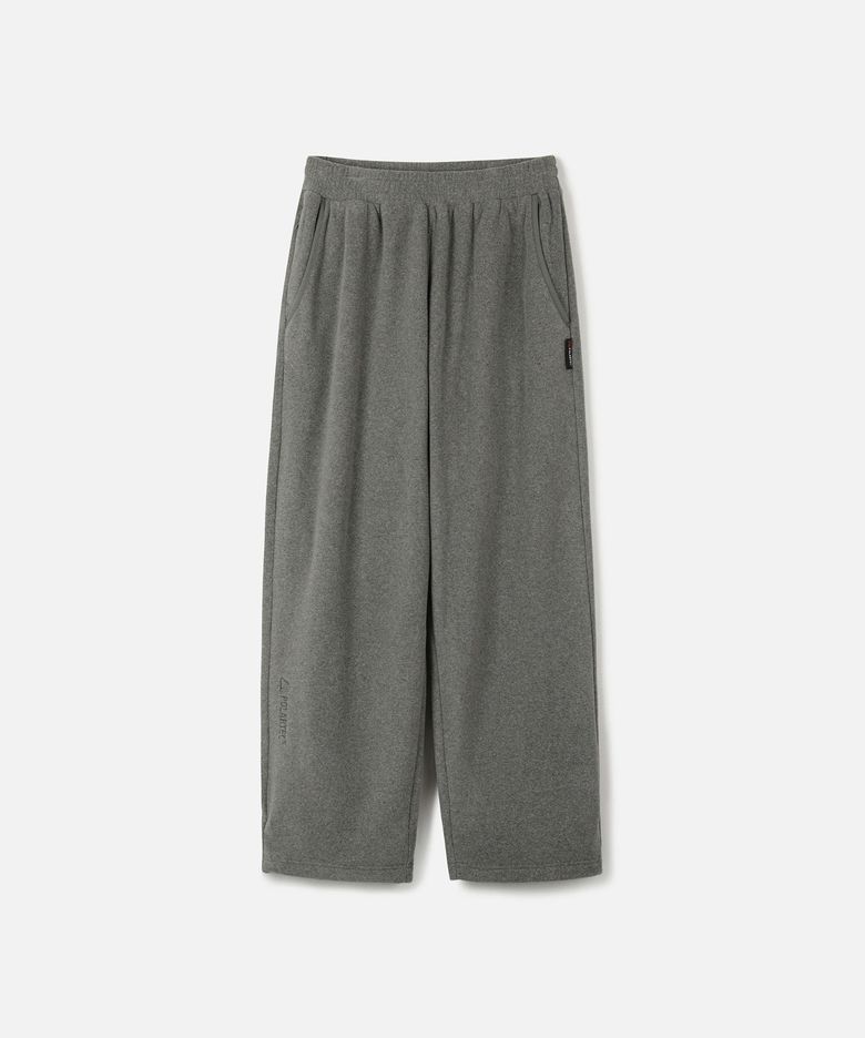 POLARTEC 플리스 와이드 팬츠 MELANGE GRAY