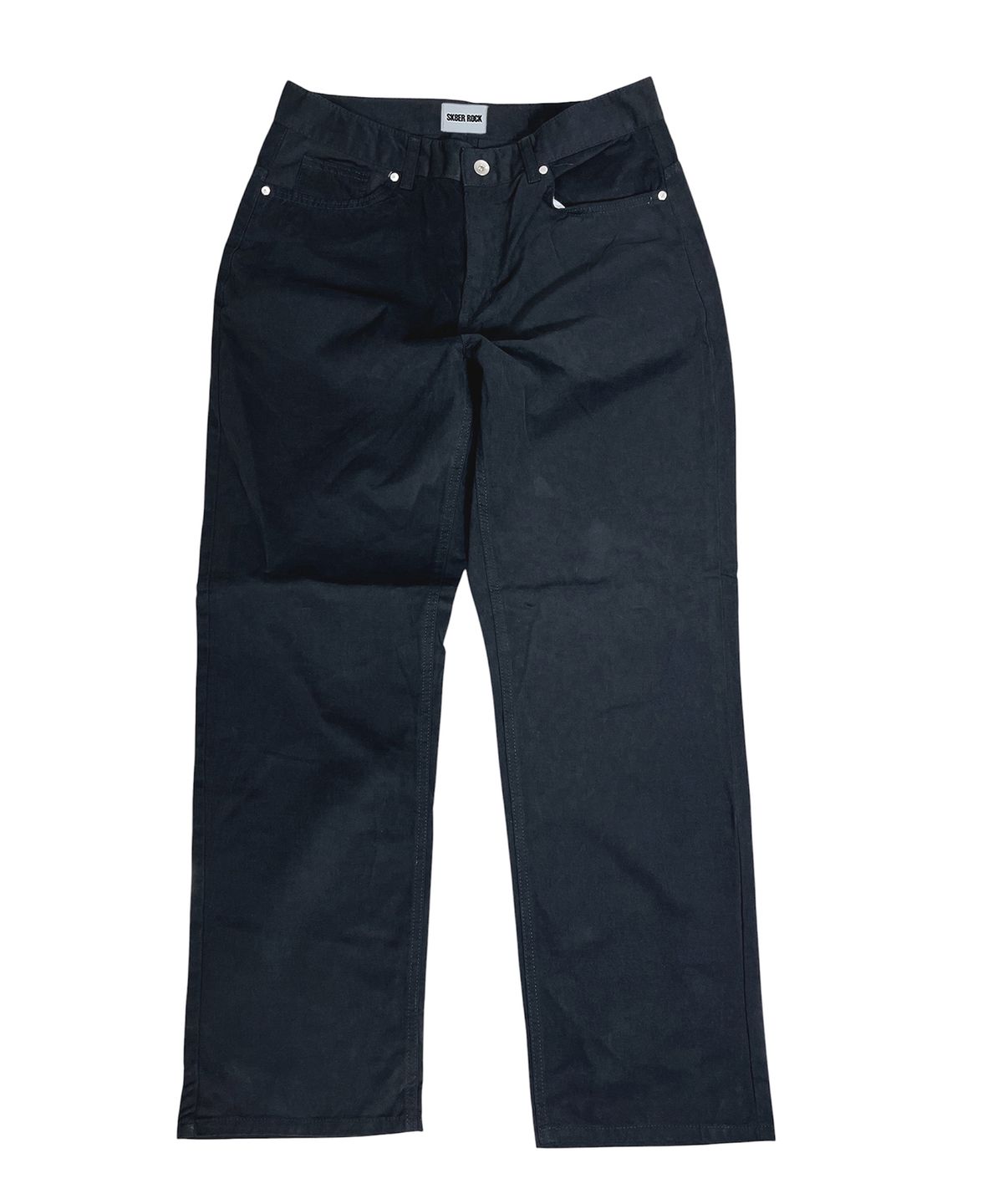 스케이터락(SK8ER ROCK) Brit Cotton Wide Pants (Black)
