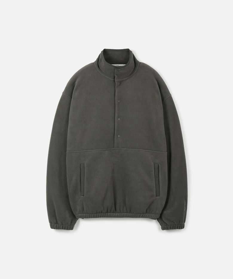 POLARTEC 플리스 퍼넬넥 CHARCOAL