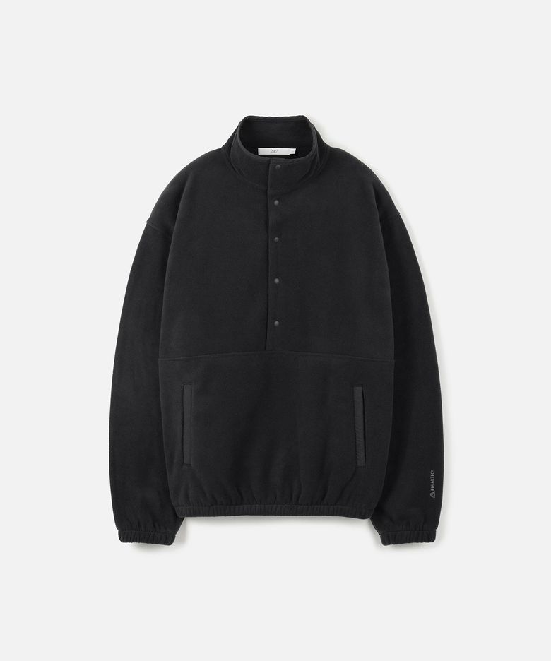 POLARTEC 플리스 퍼넬넥 BLACK